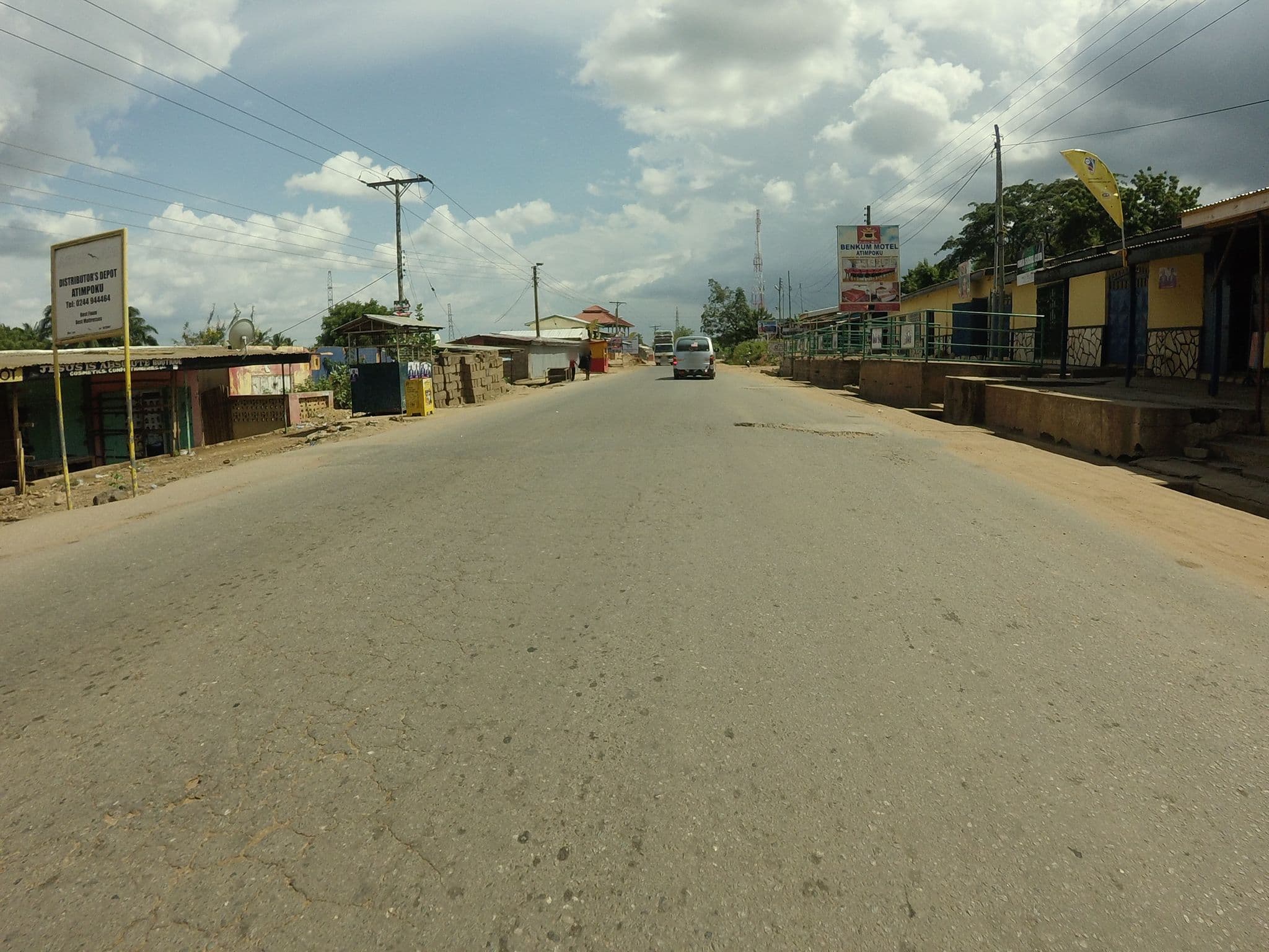 Street view near Benkum Motel, Akropong — © mawutor (CC BY-SA · Mapillary)