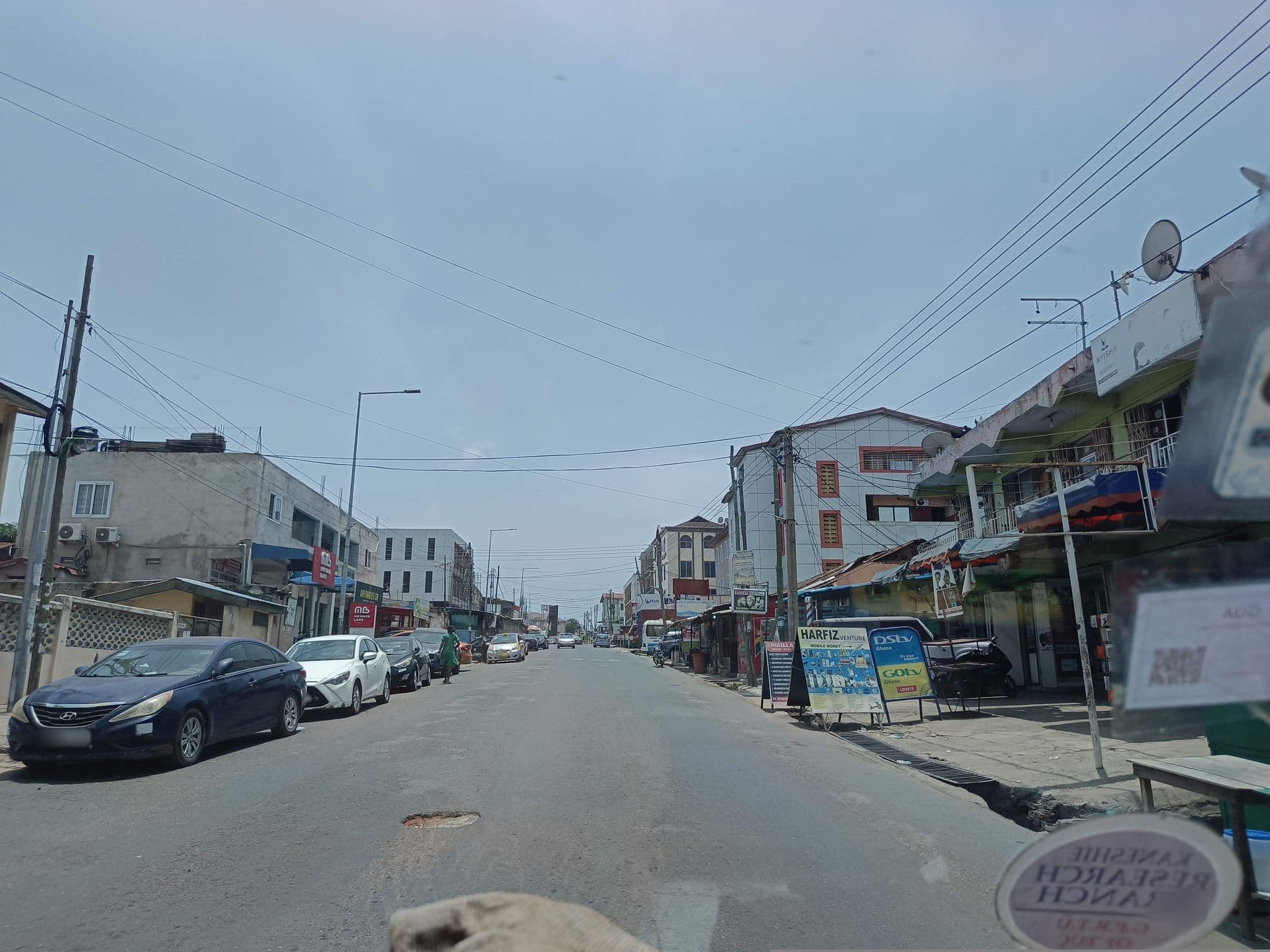 Street view near Mayor Hotel, Accra — © RabiatuHijabGirl1 (CC BY-SA · Mapillary)