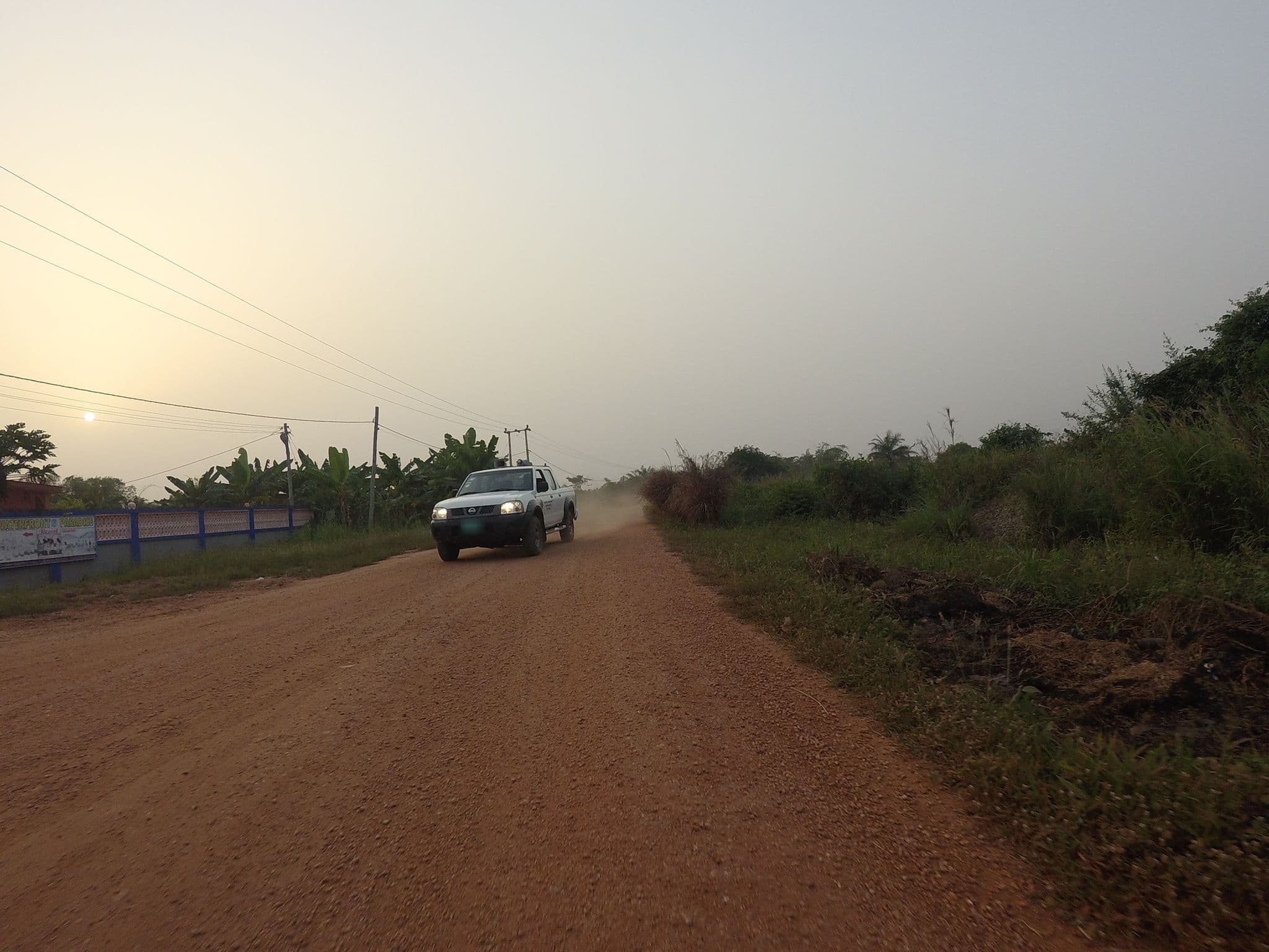 Street view near Waterfront Paradise Resort, Akatsi — © mawutor (CC BY-SA · Mapillary)