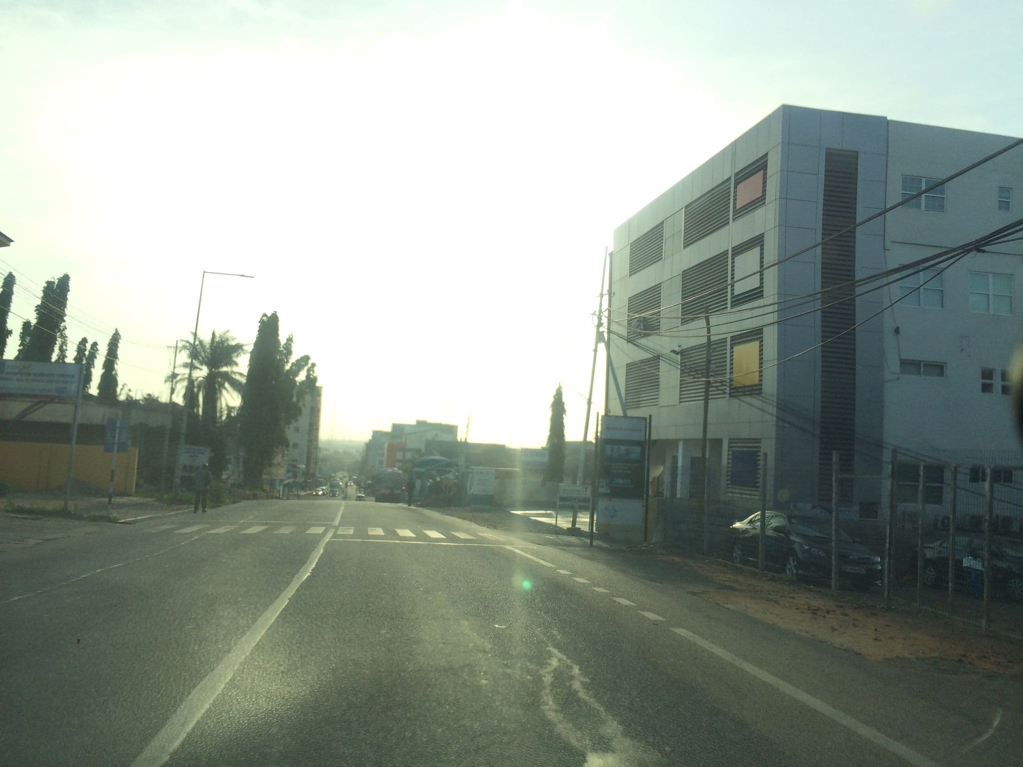 Street view near Hotel President, Accra — © mawutor (CC BY-SA · Mapillary)