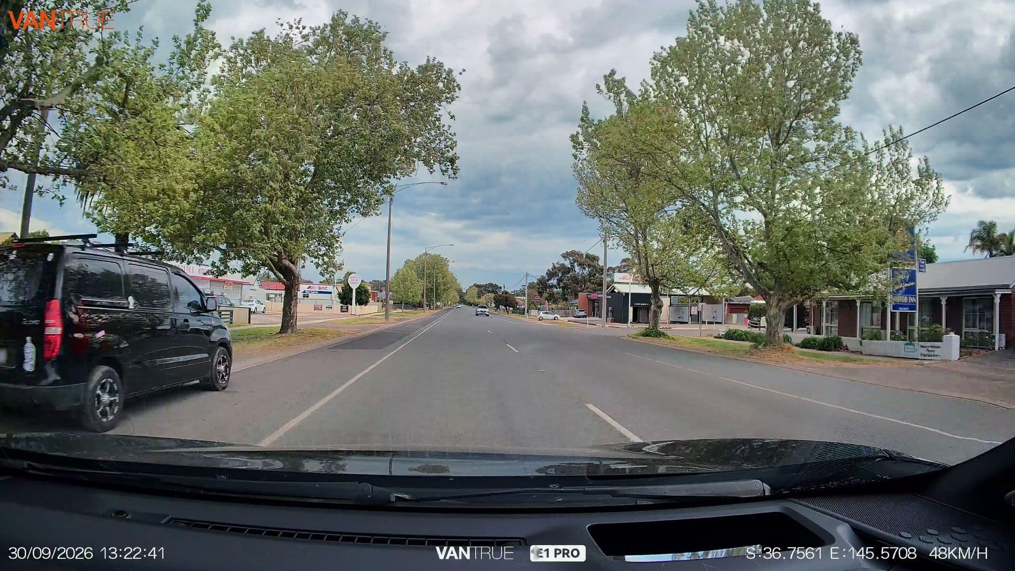 Street view near Jolly Swagman Motor Inn, Euroa — © davidar (CC BY-SA · Mapillary)