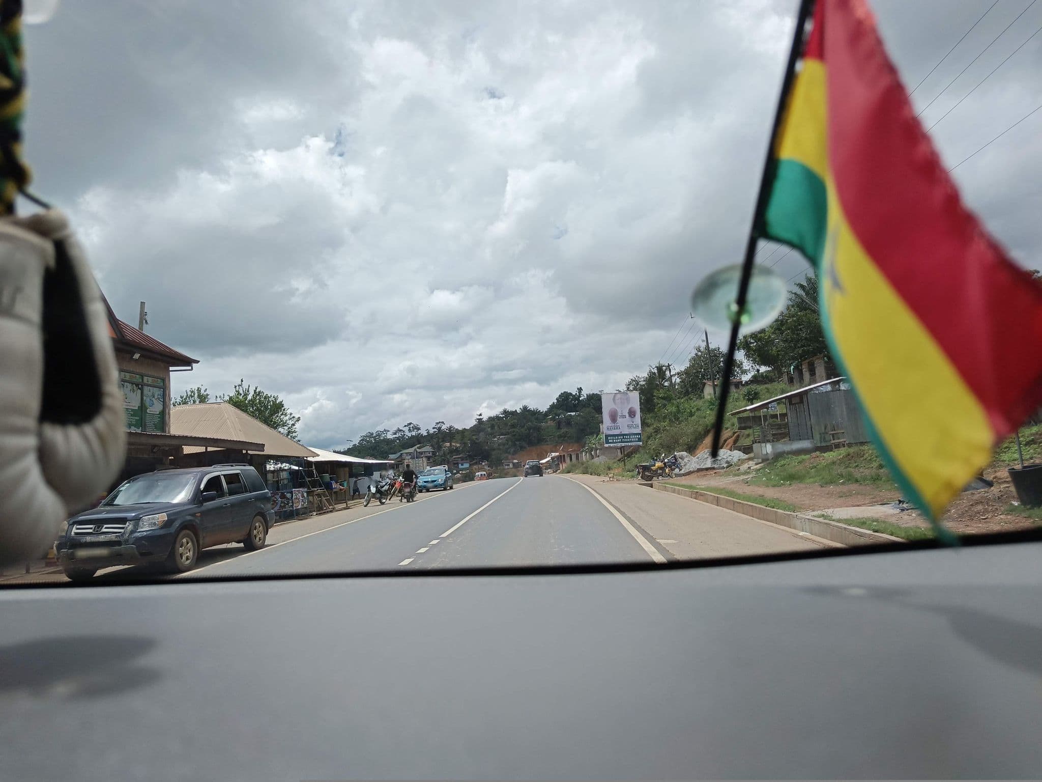 Street view near Praba Guest House, Tarkwa — © RabiatuHijabGirl1 (CC BY-SA · Mapillary)