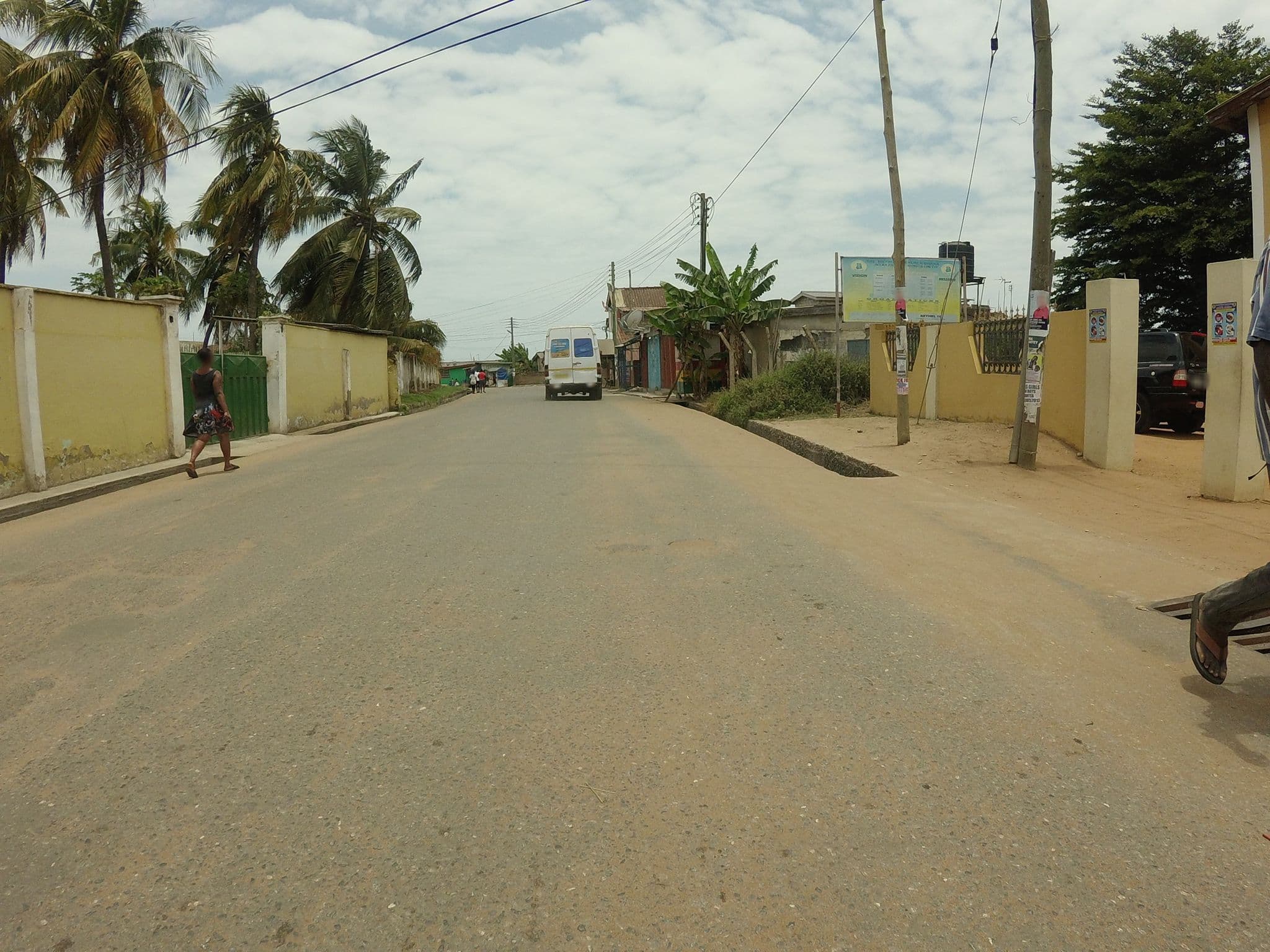 Street view near Leisure Hotel, Nungua — © mawutor (CC BY-SA · Mapillary)