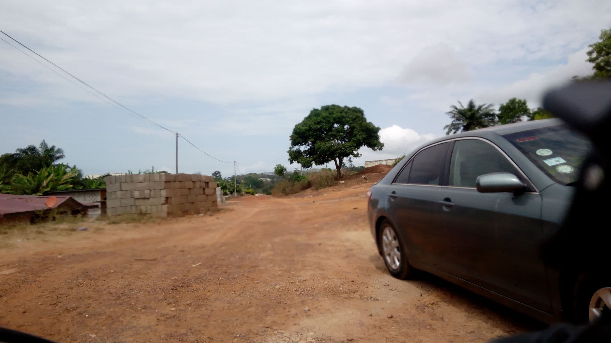 Street view near King Solomon, Cape Coast