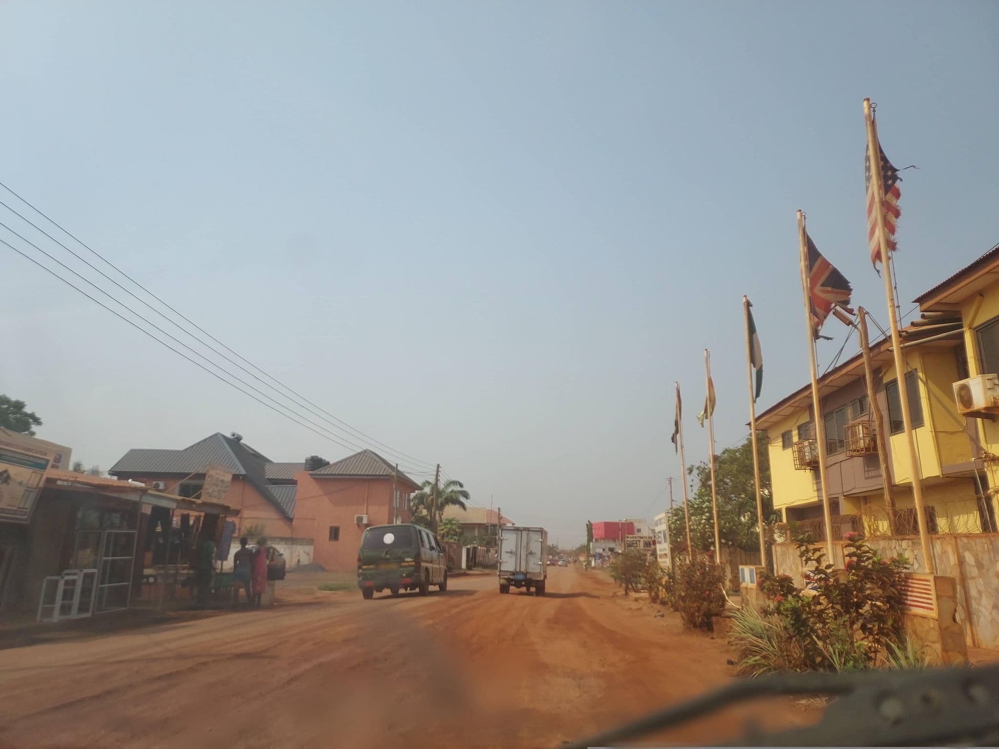 Street view near Mac Tonto Guest Inn, Ashaiman — © Berchiepratt03 (CC BY-SA · Mapillary)
