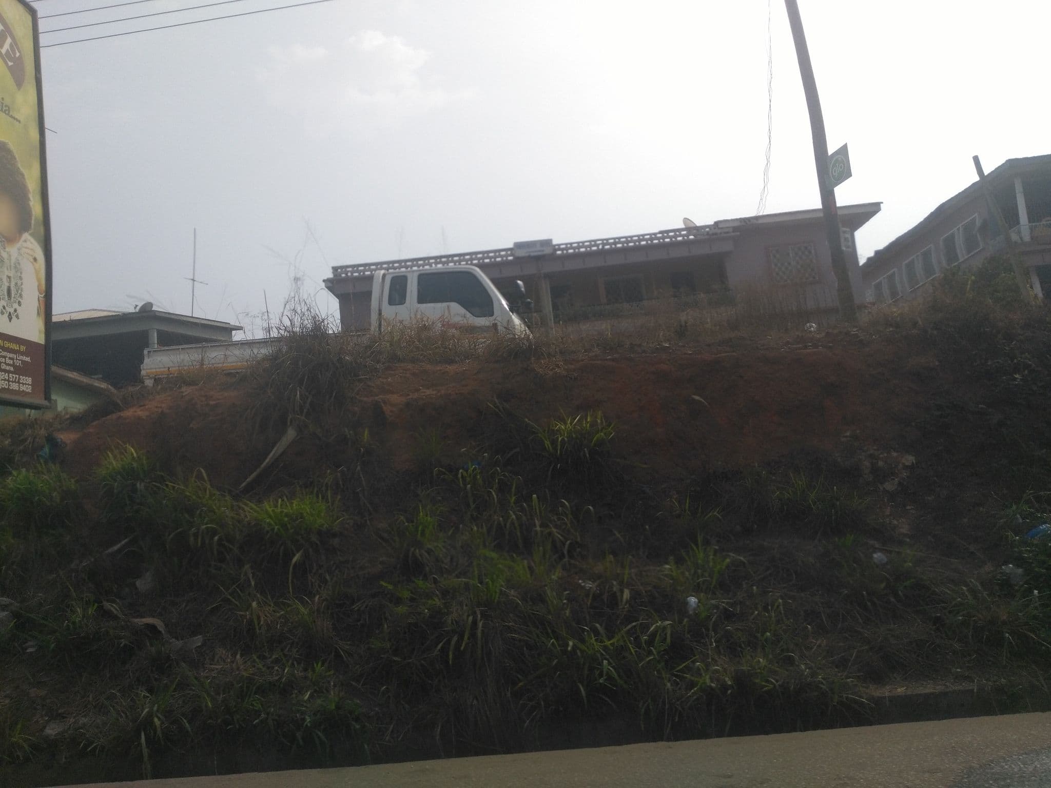 Street view near university hotel, Kumasi