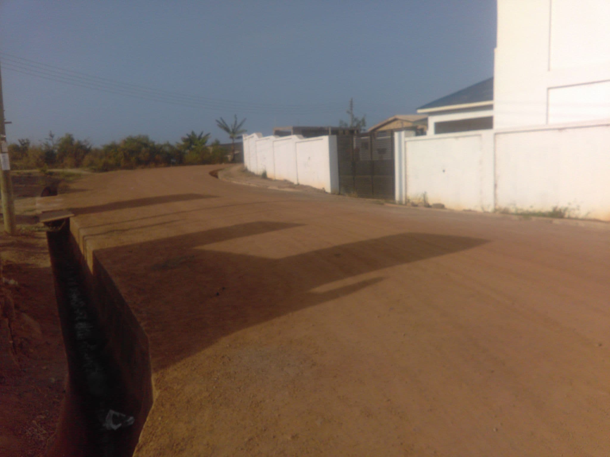 Street view near The Elizabeth House(white Hostel), Cape Coast