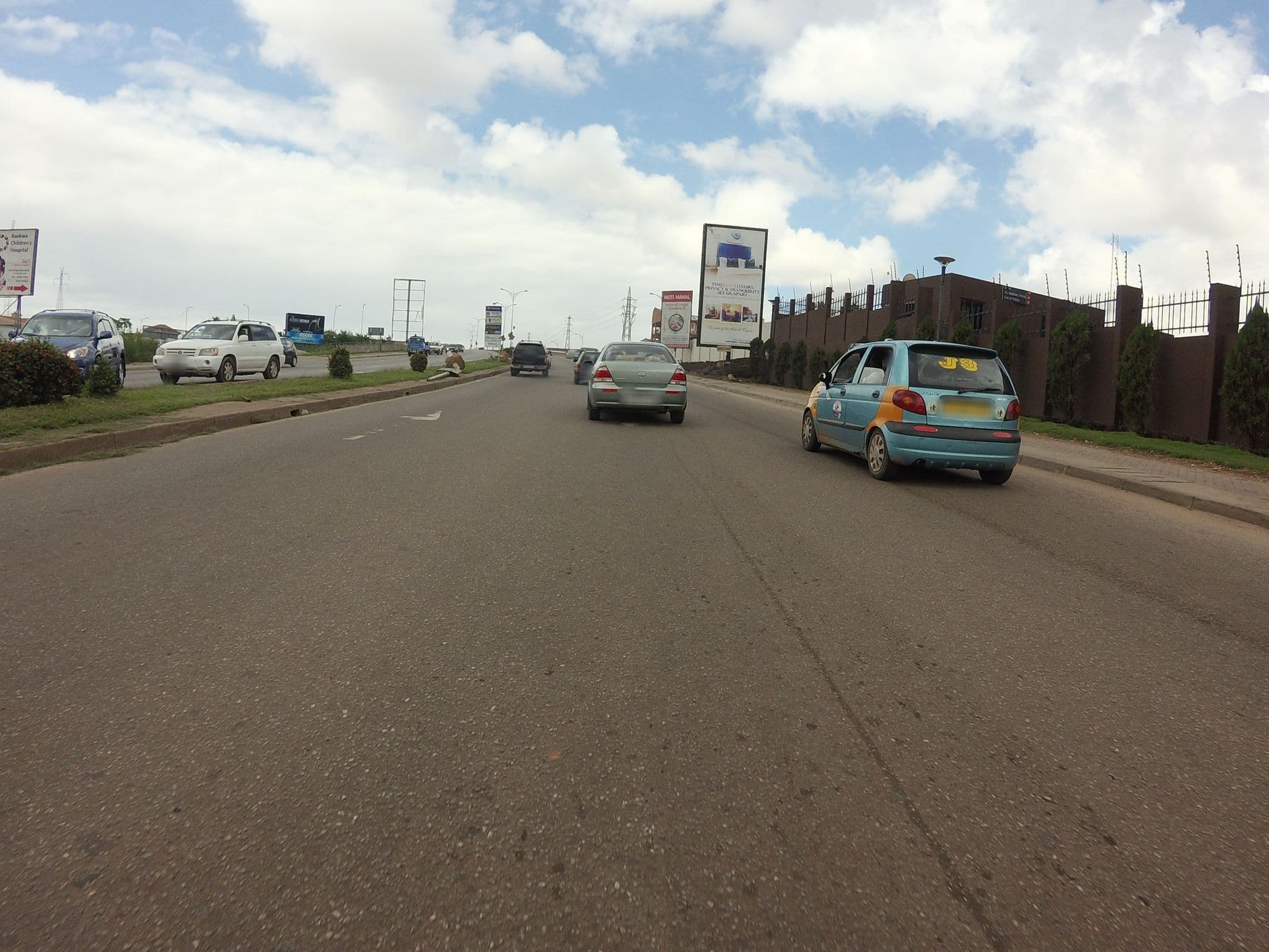 Street view near The Ark Luxury Residence, Kumasi