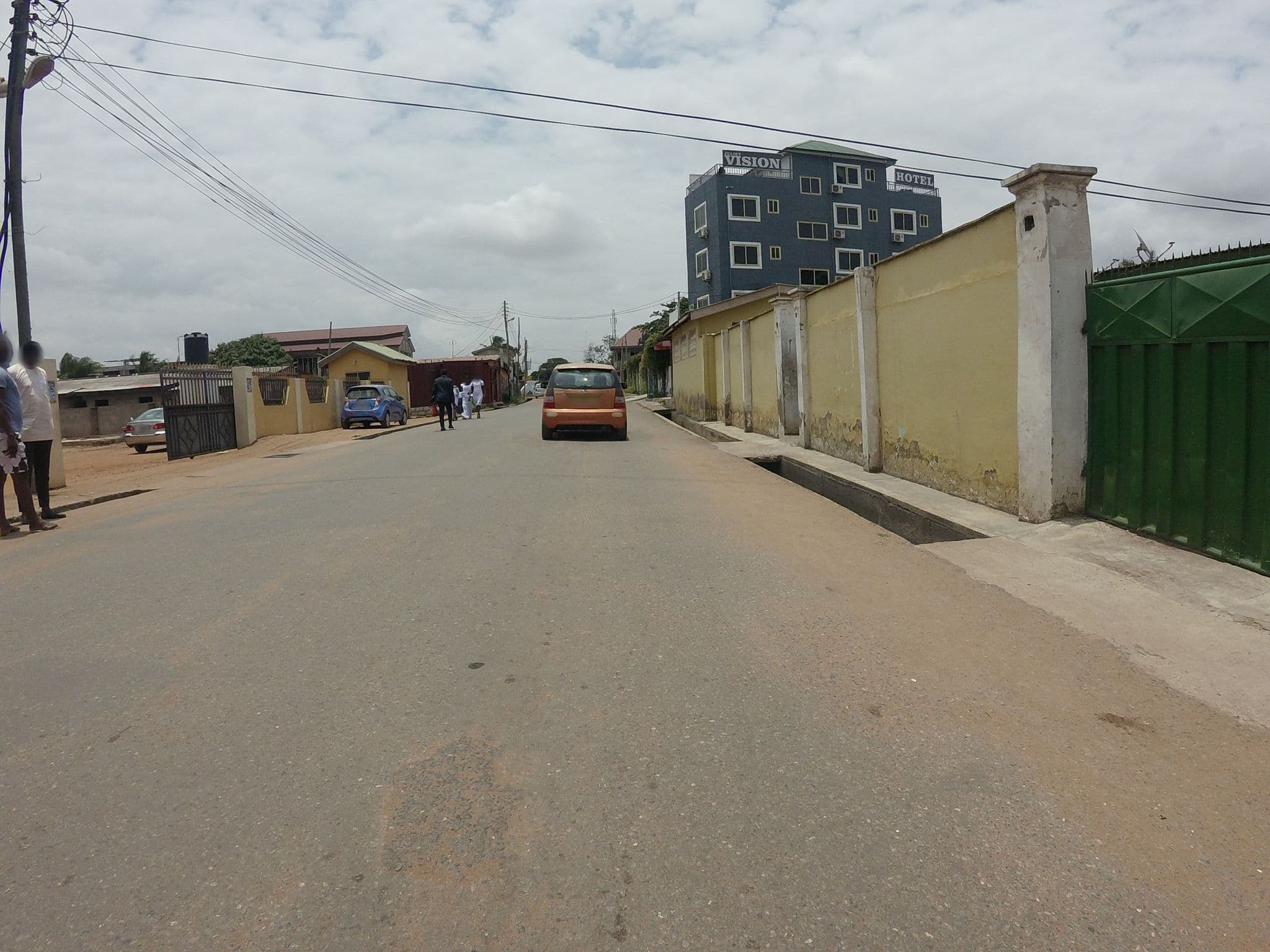 Street view near Vision Hotel, Nungua — © mawutor (CC BY-SA · Mapillary)