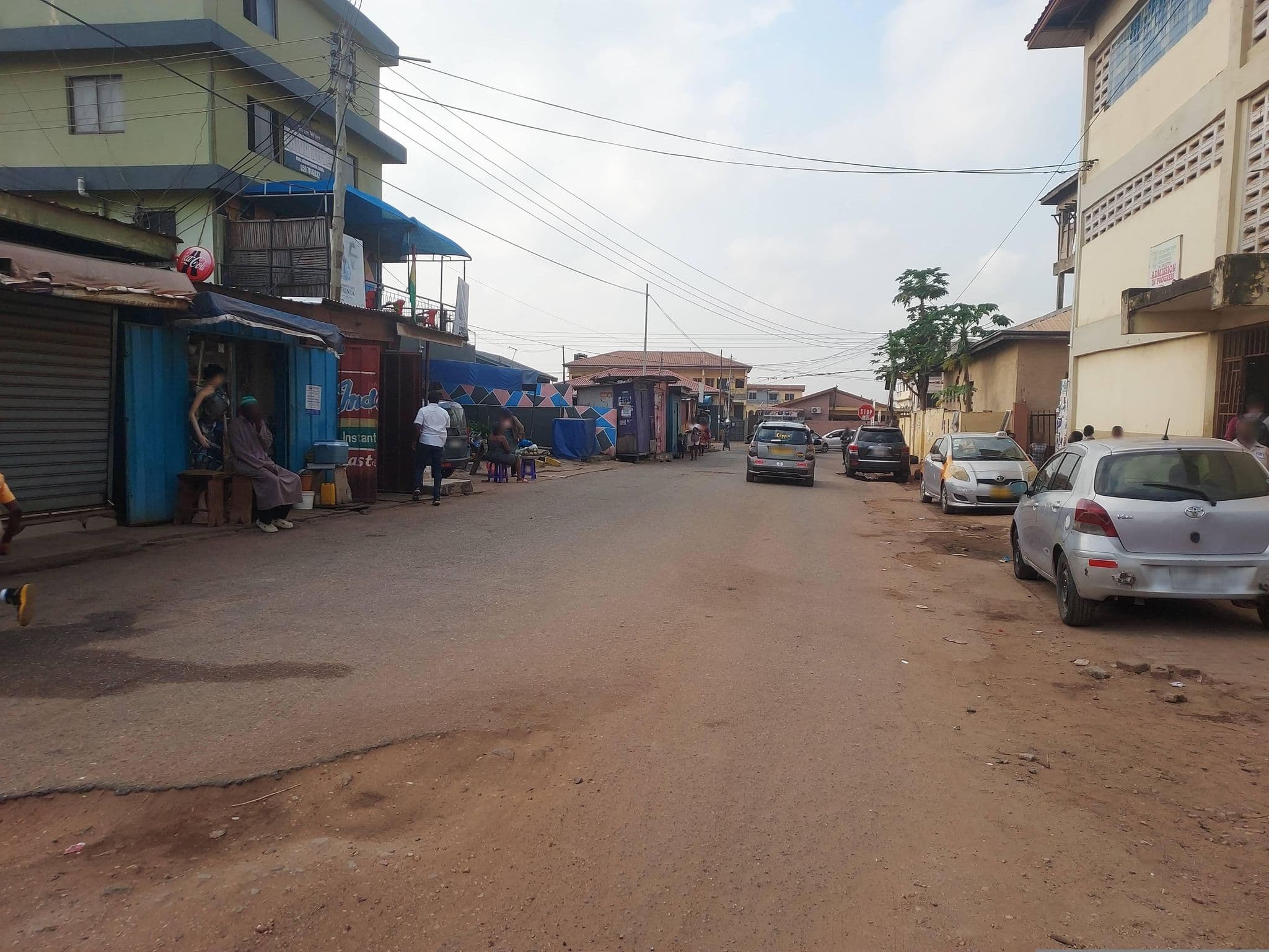 Street view near Shiva Hotel, Accra — © Berchiepratt03 (CC BY-SA · Mapillary)