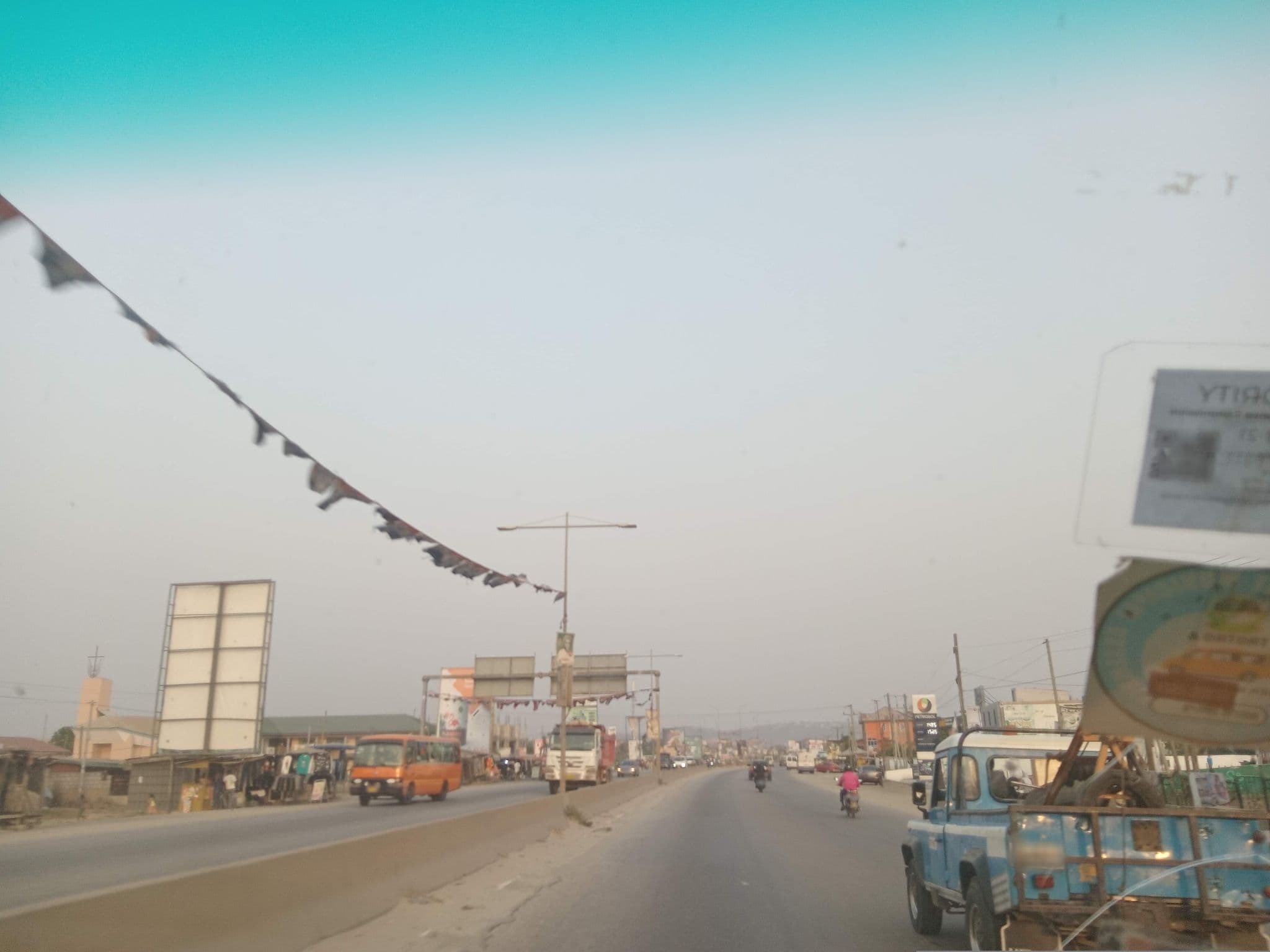 Street view near New Timers Hotel, Kasoa — © abdul_4ts (CC BY-SA · Mapillary)