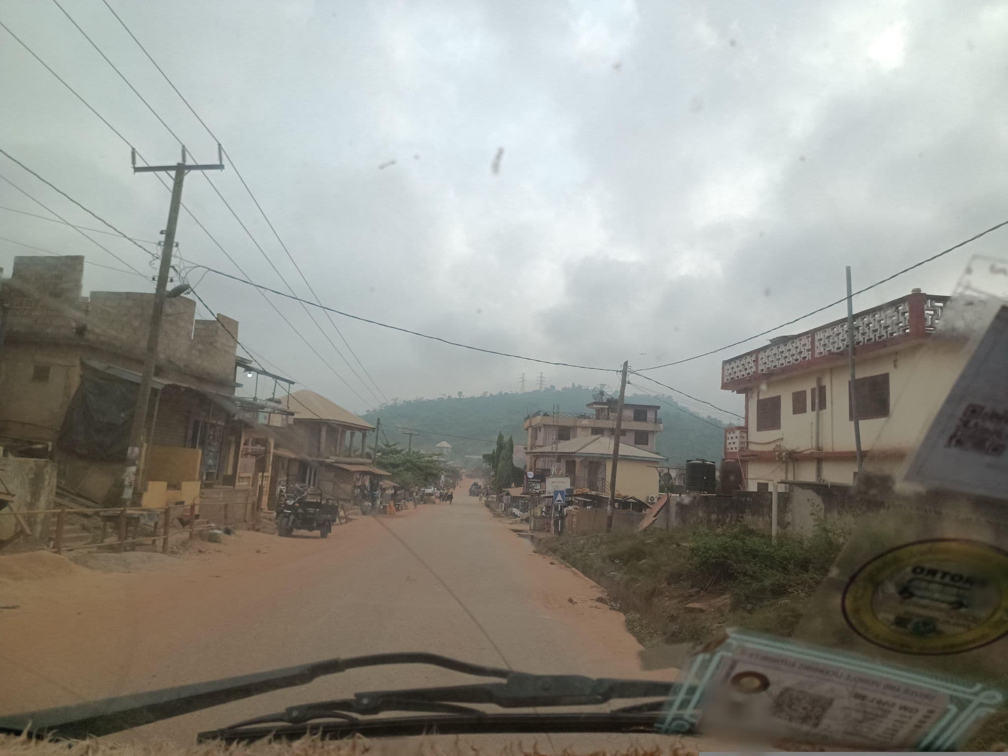 Street view near Akapii Hotel, Prestea — © AGodfred (CC BY-SA · Mapillary)