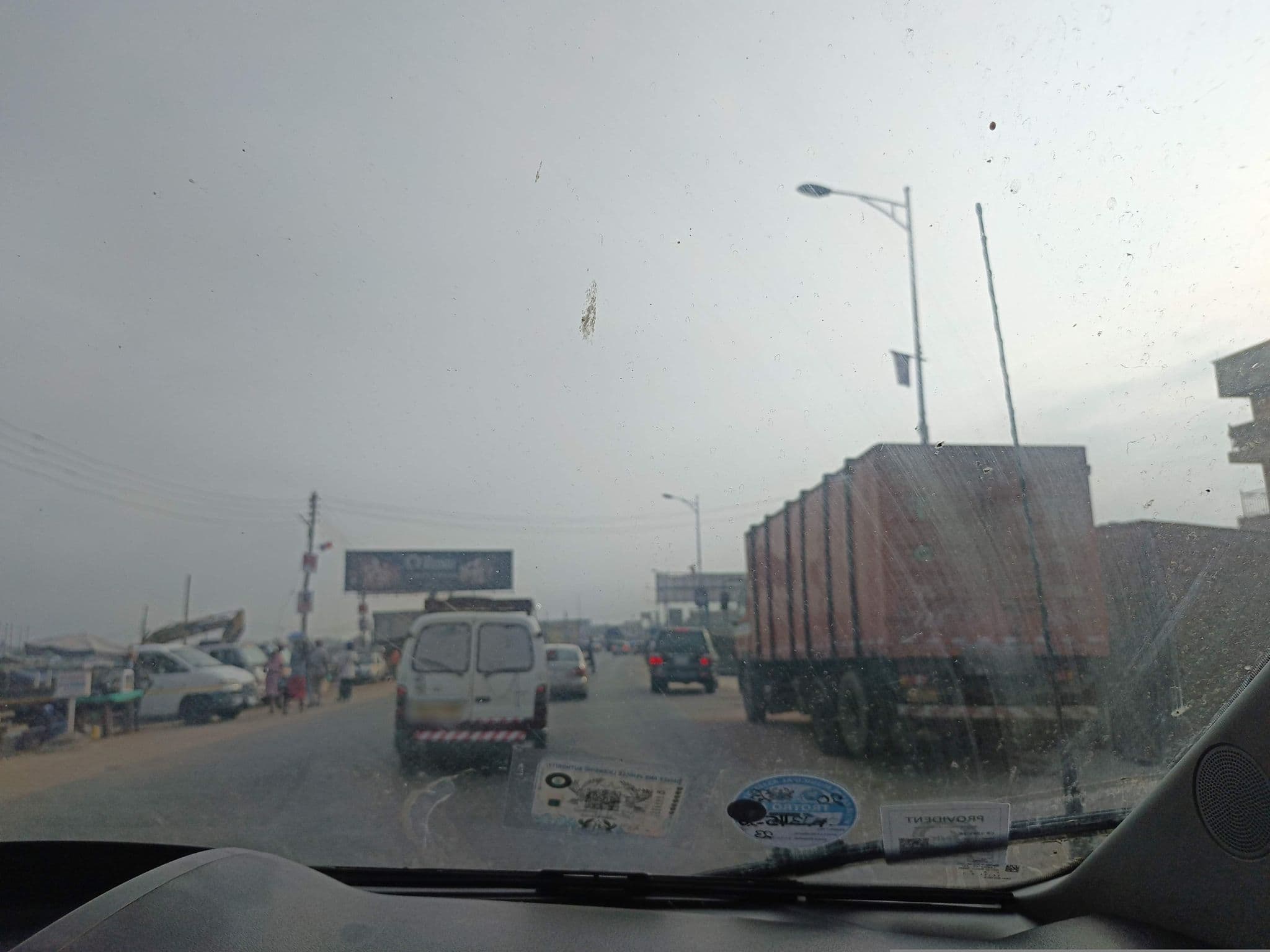 Street view near Analabs Golden Lodge, Mankesim — © RabiatuHijabGirl1 (CC BY-SA · Mapillary)