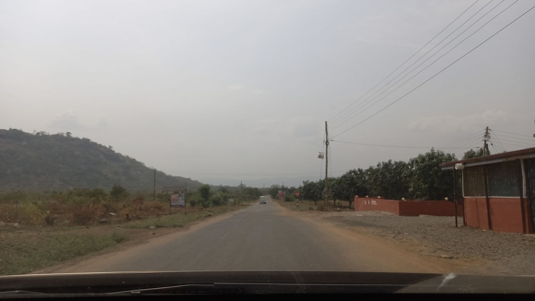 Street view near DE-K Hotel, Akropong — © awezgeo (CC BY-SA · Mapillary)