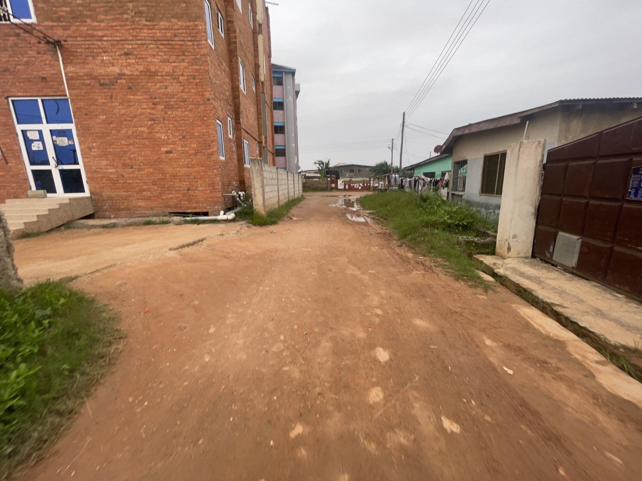 Street view near Success City Annex, Cape Coast
