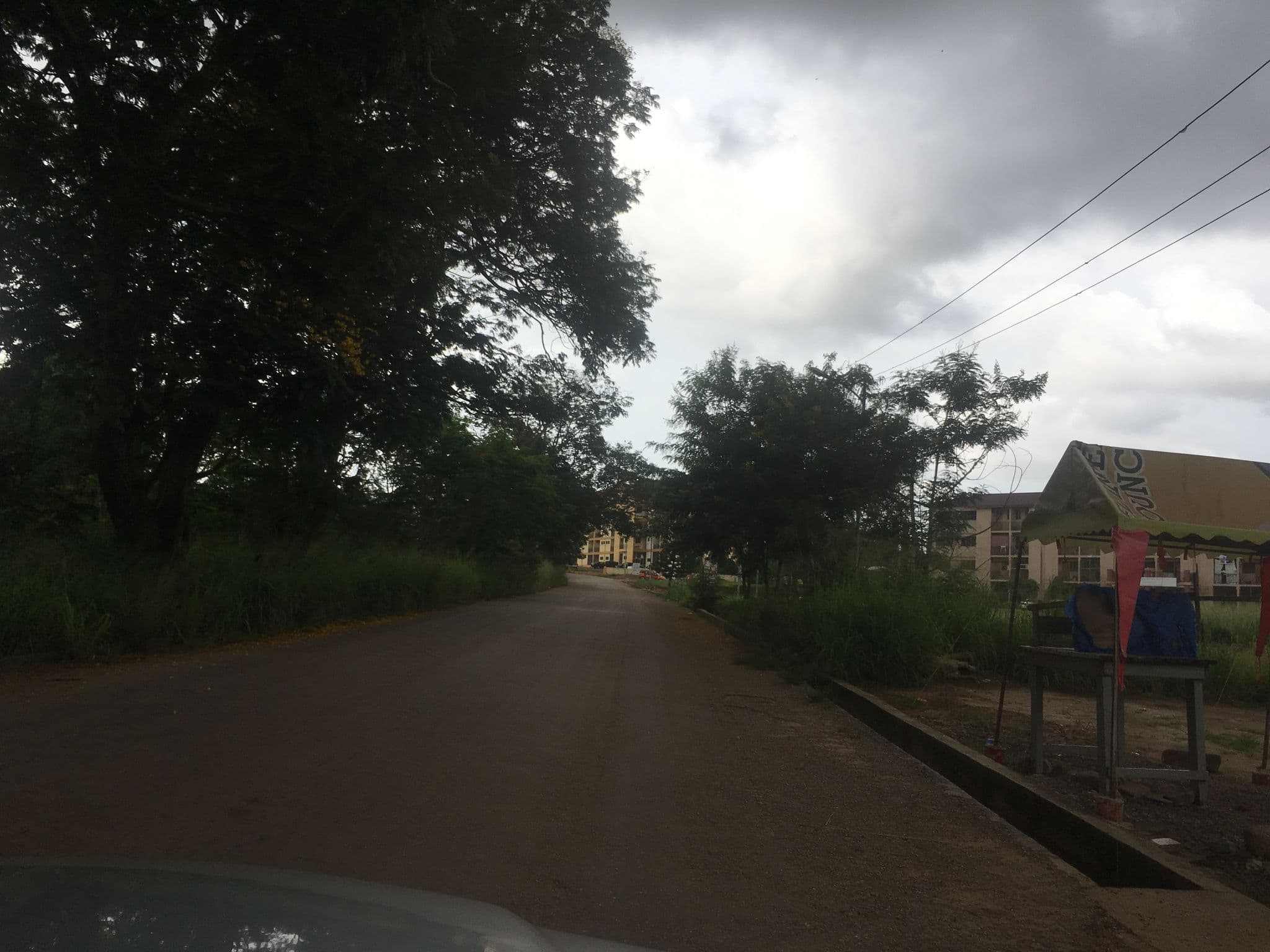 Street view near Wilkado Hostel, New Tafo — © knust (CC BY-SA · Mapillary)
