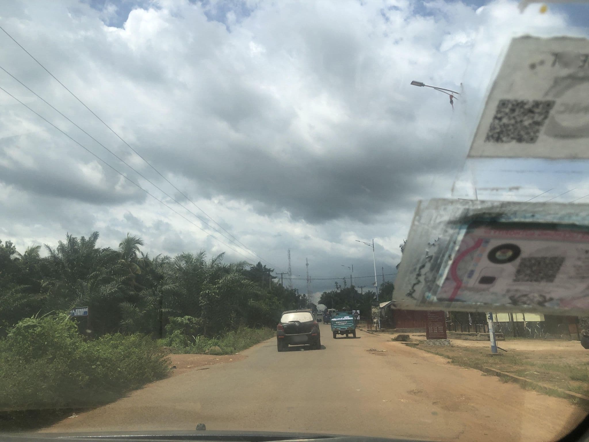 Street view near Kiki's Court Resort, Hohoe — © Sahaabi-Ameen (CC BY-SA · Mapillary)