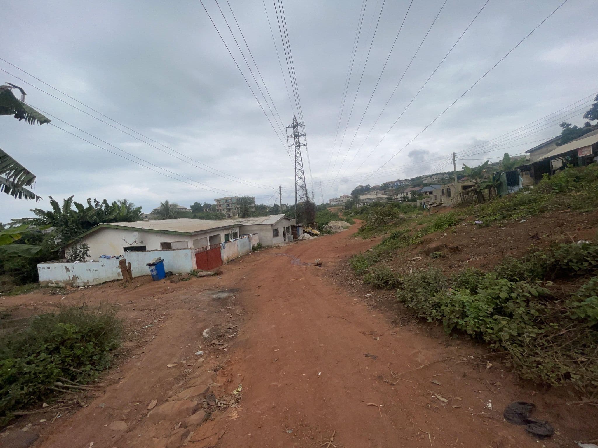 Street view near Hostel, Cape Coast