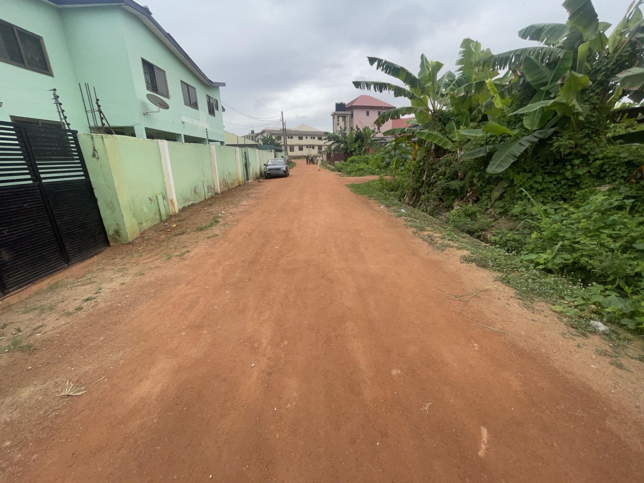Street view near Hostel, Cape Coast