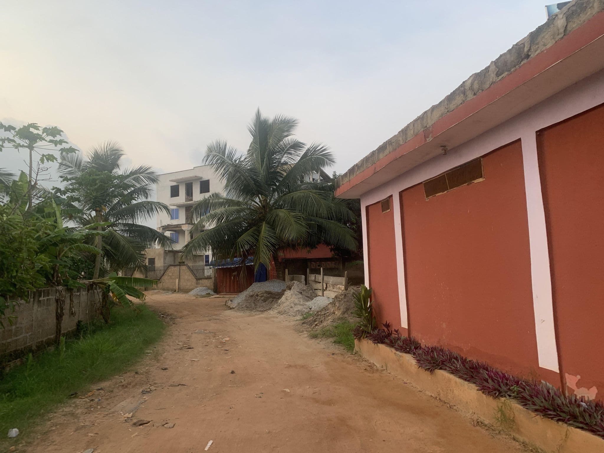 Street view near Hostel, Cape Coast