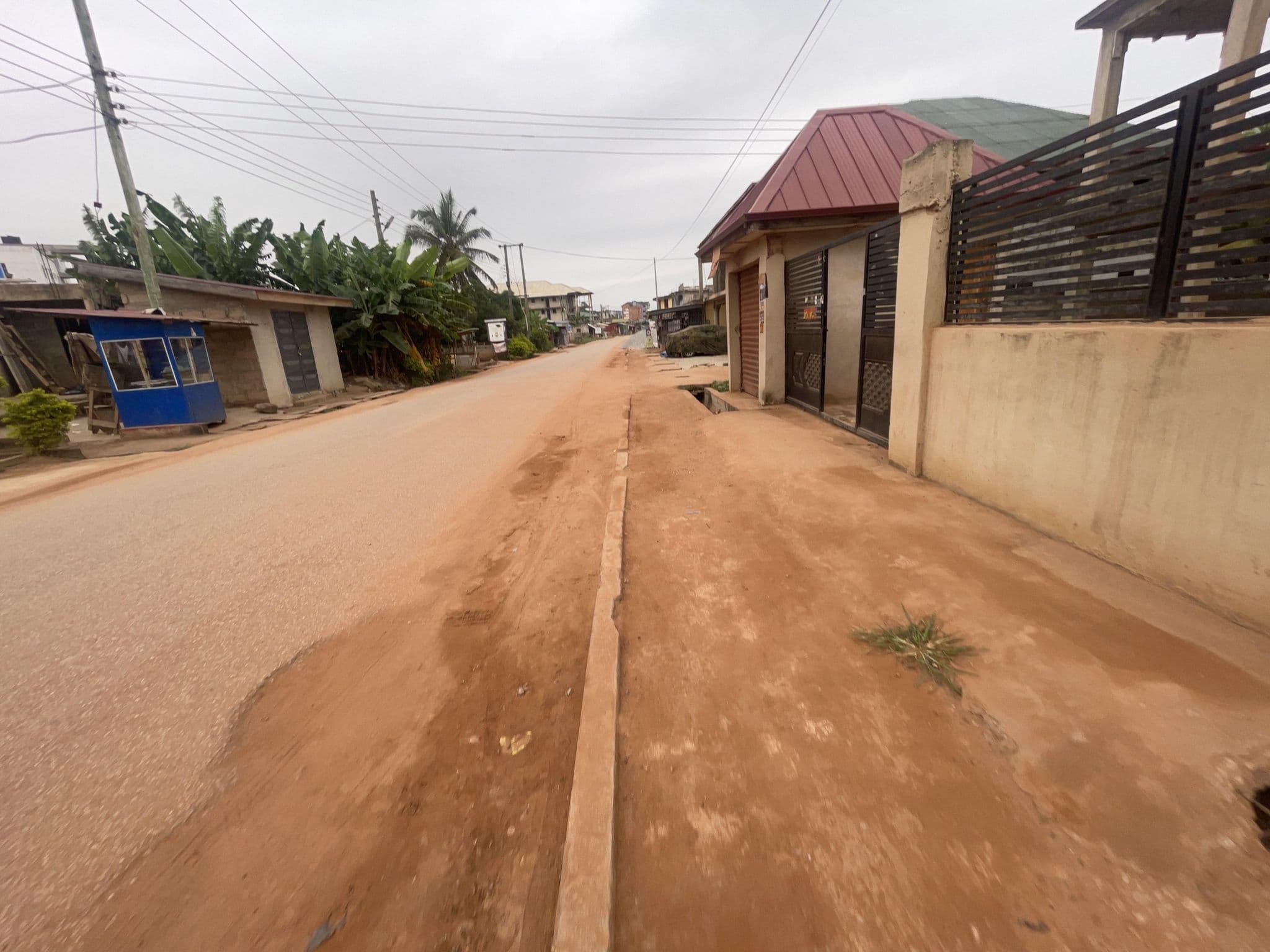 Street view near Hostel, Cape Coast
