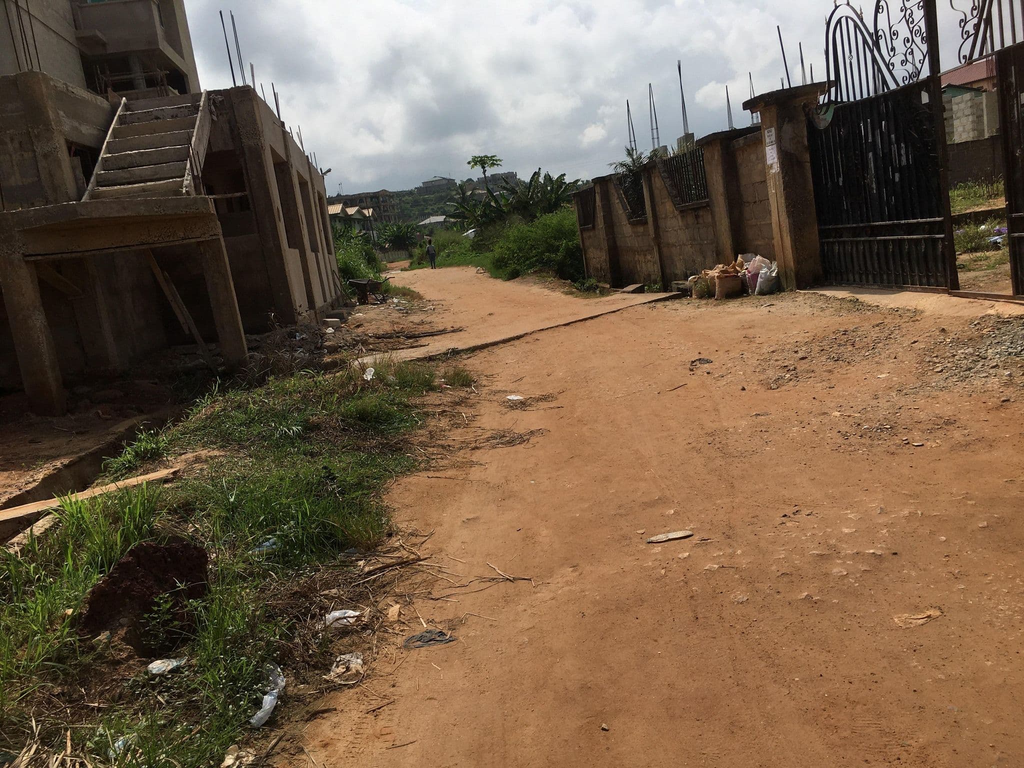 Street view near Hostel, Cape Coast