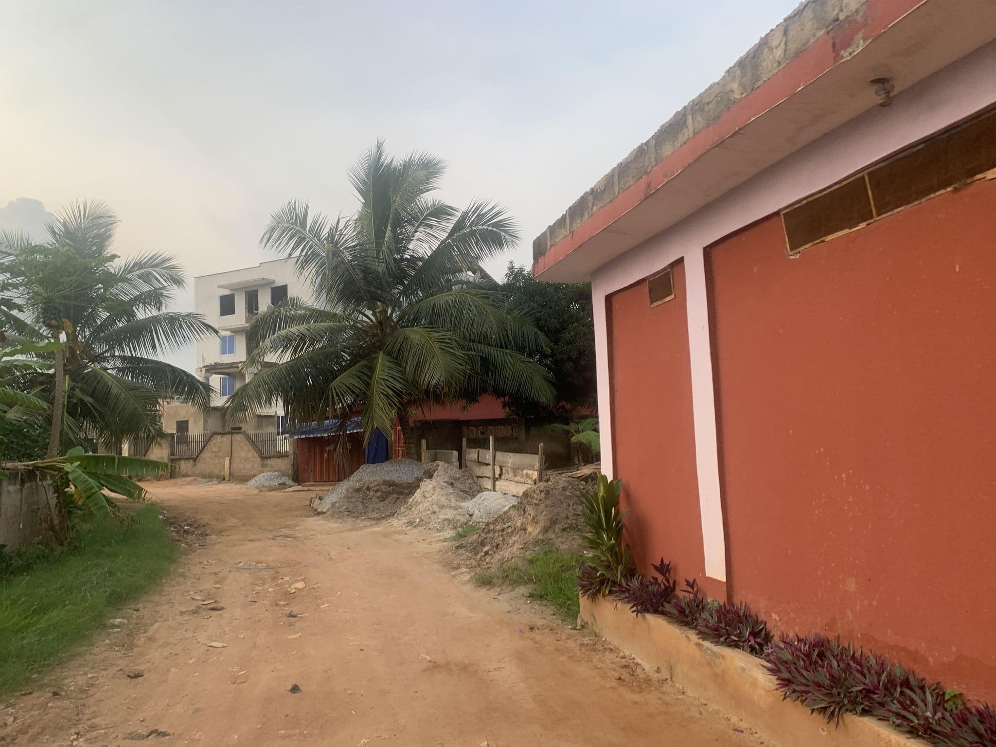 Street view near Hostel, Cape Coast
