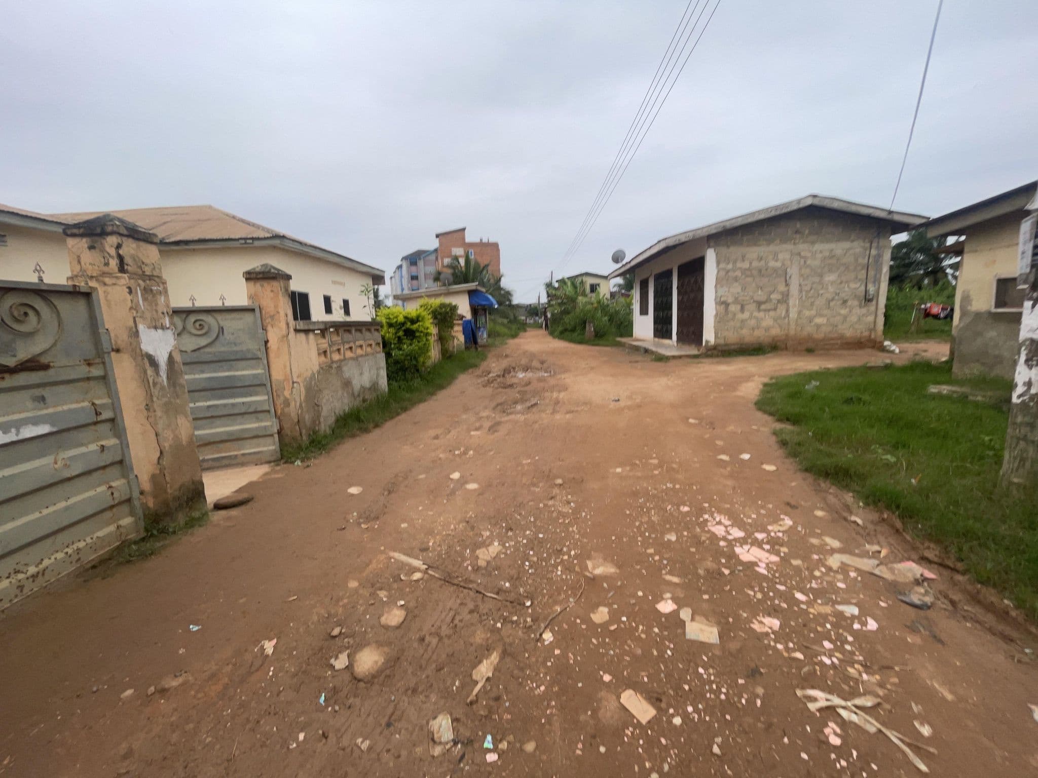 Street view near Hostel, Cape Coast