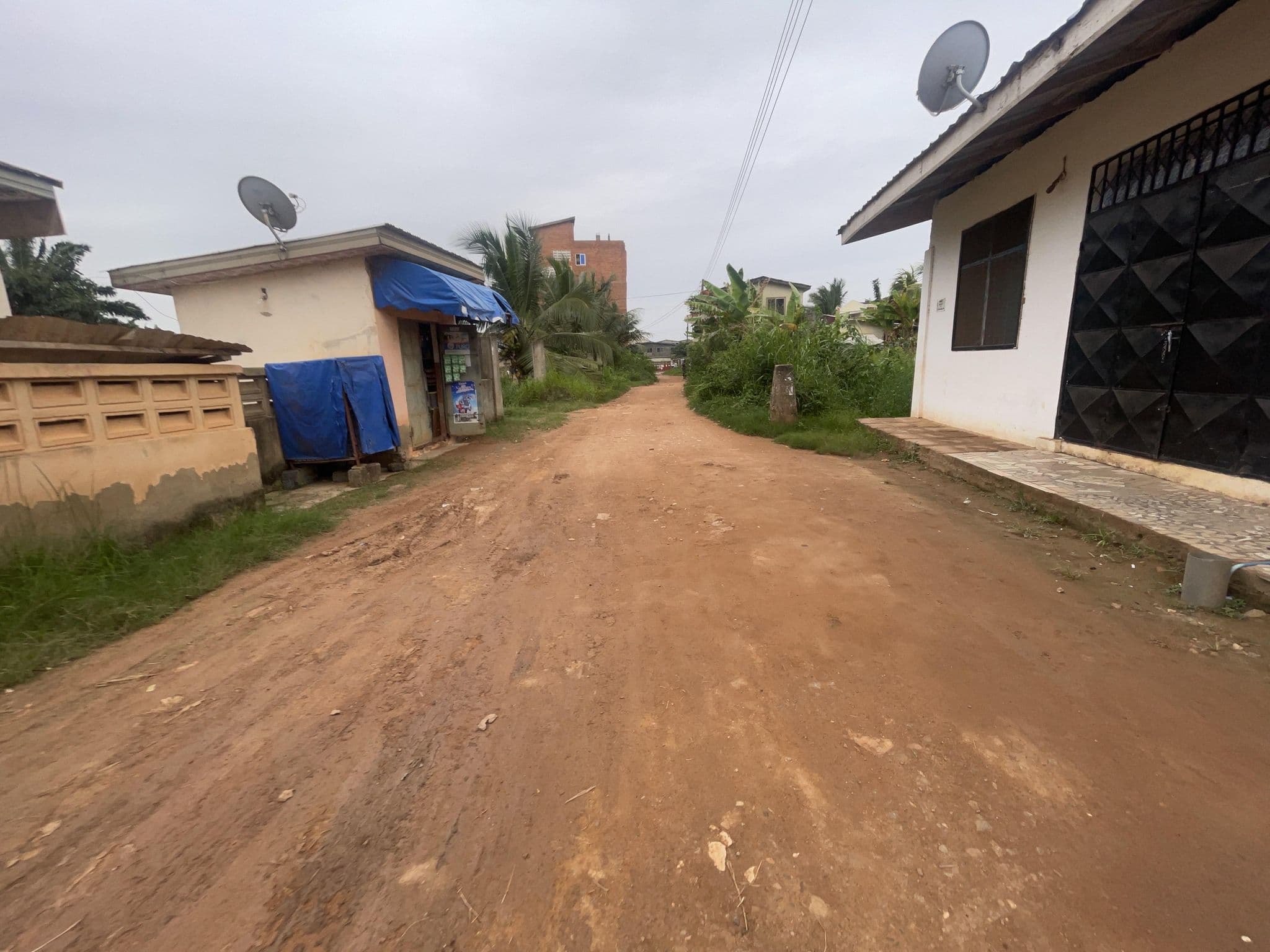 Street view near Hostel, Cape Coast