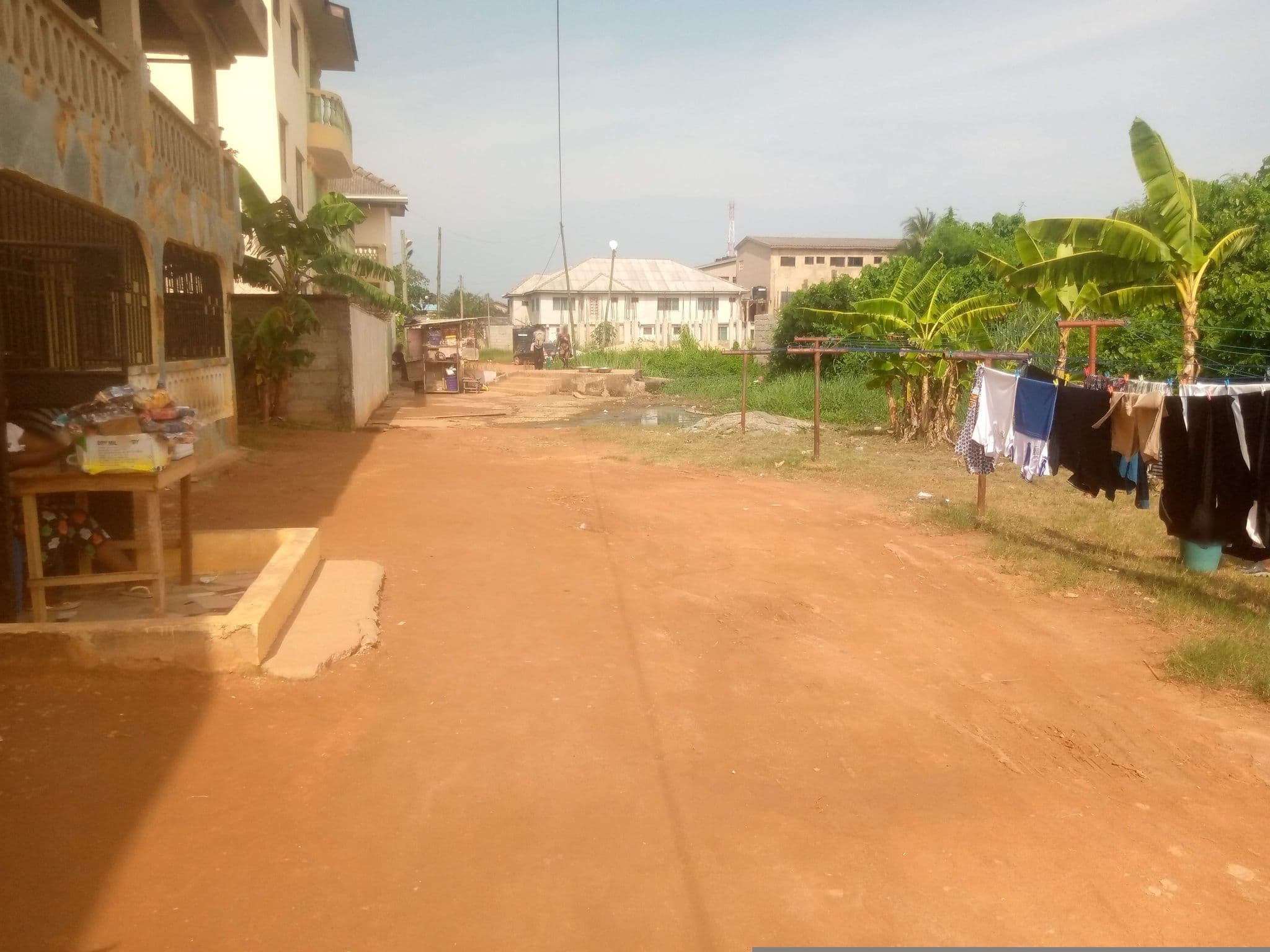 Street view near Hostel, Cape Coast