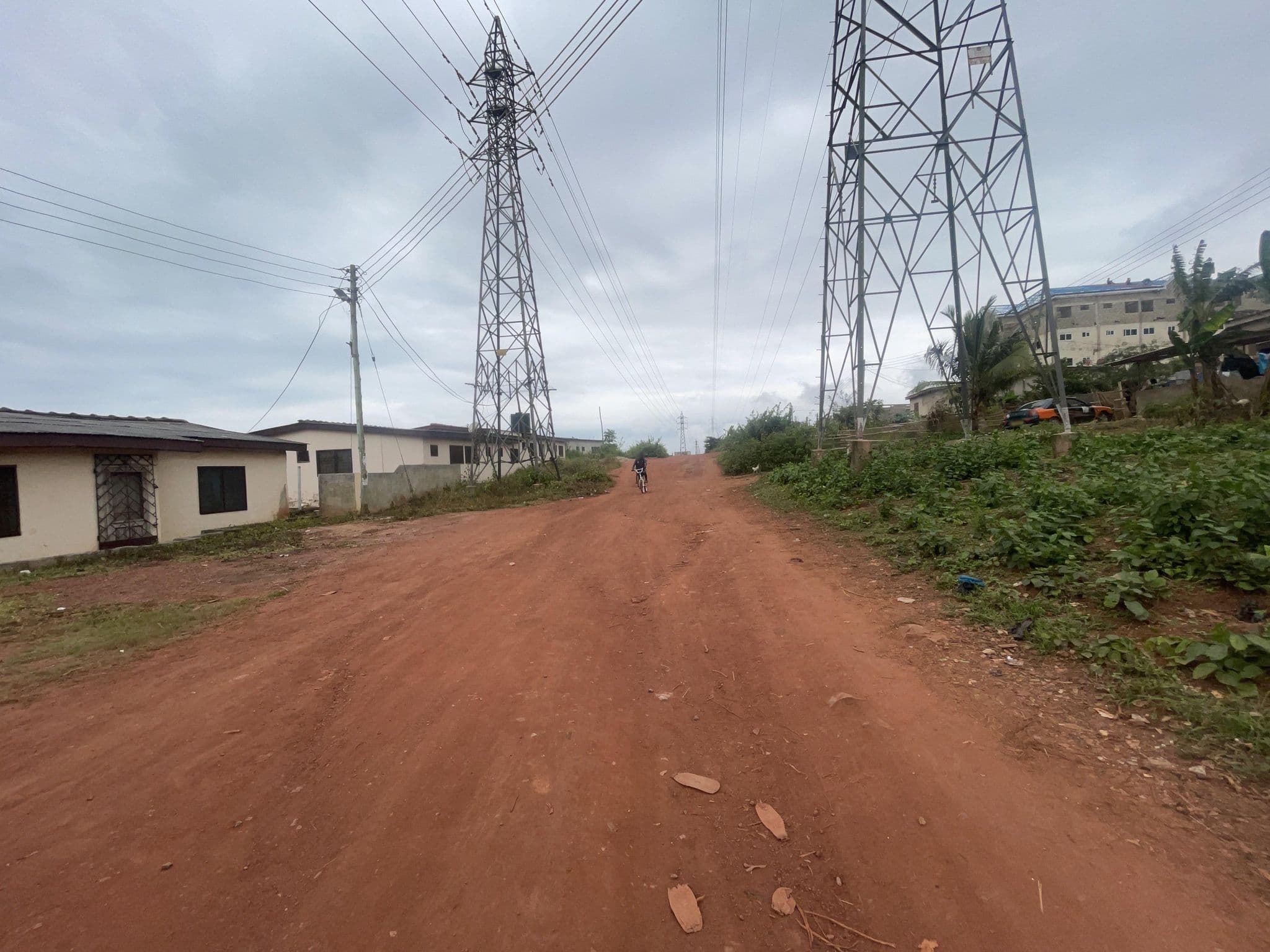 Street view near House, Cape Coast