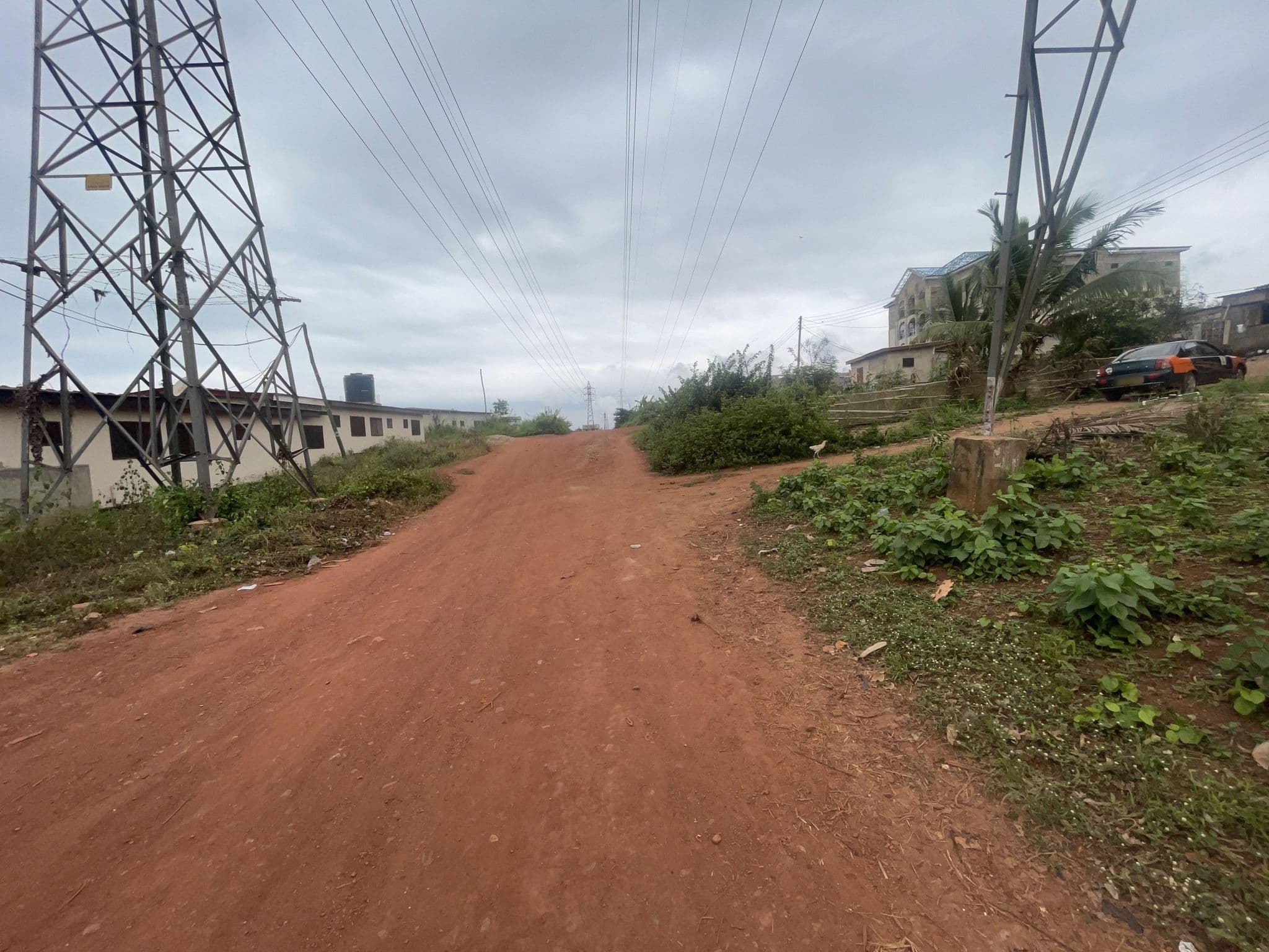 Street view near Hostel, Cape Coast