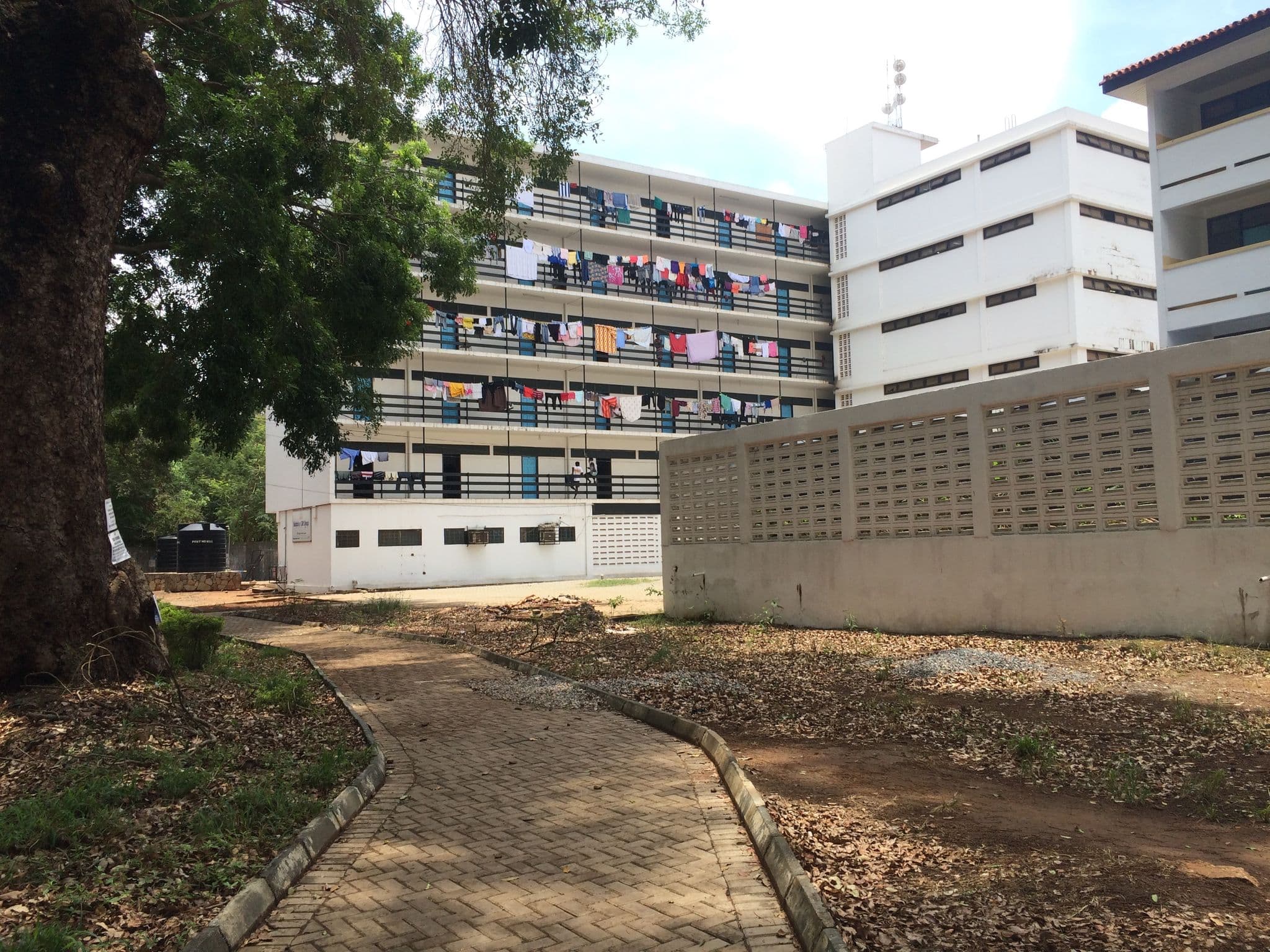 Street view near Mensah Sarbah Annex C, Medina Estates — © mawutor (CC BY-SA · Mapillary)
