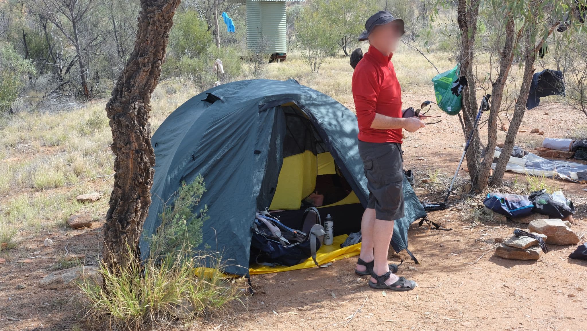 Street view near Rocky Gully Camp Site, Larapinta — © quitetall (CC BY-SA · Mapillary)