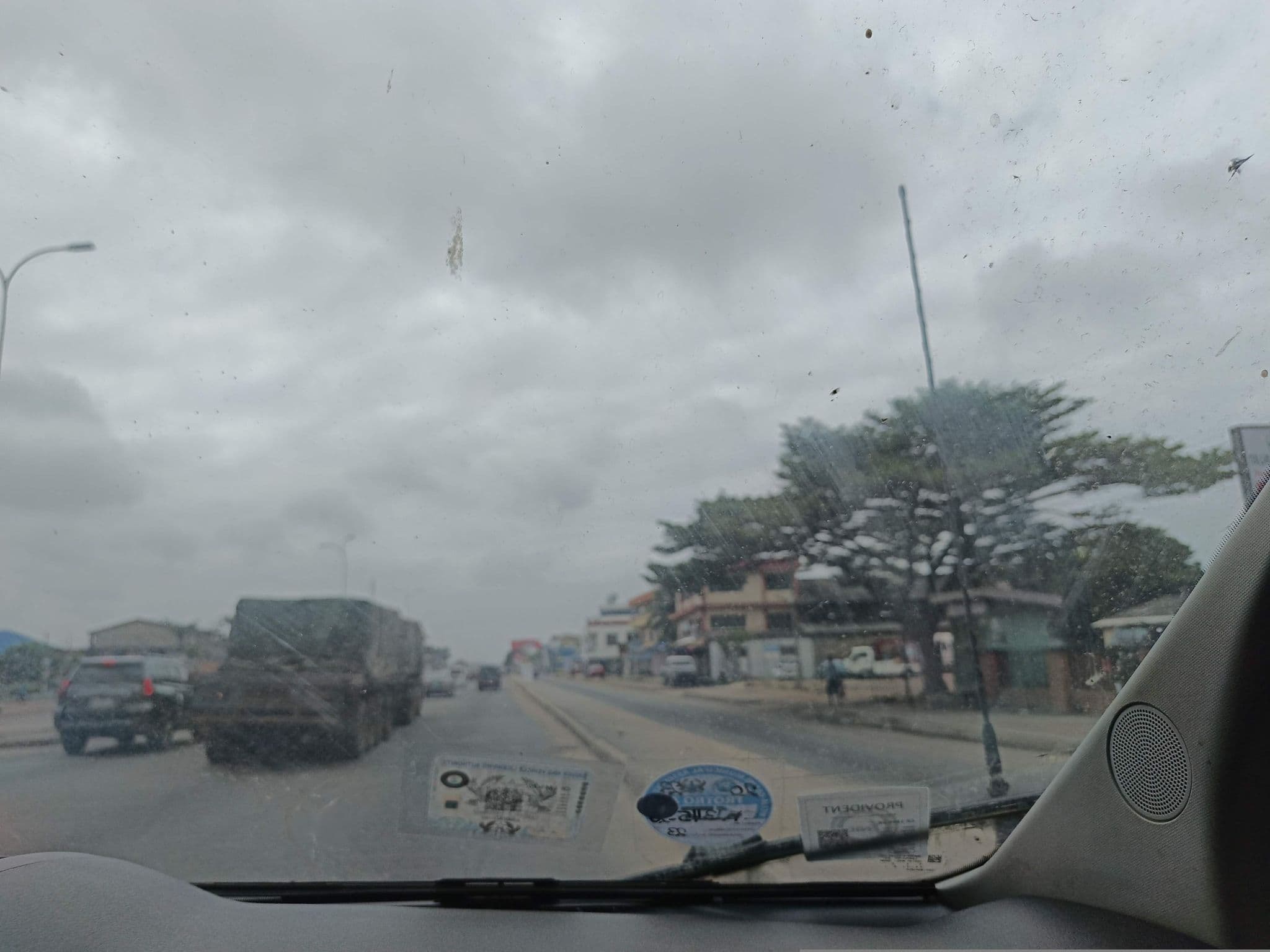 Street view near Gloryland Hotel, Awoshi — © RabiatuHijabGirl1 (CC BY-SA · Mapillary)