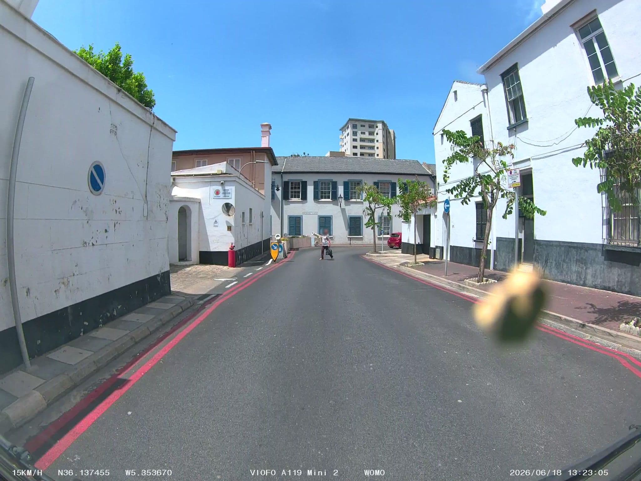 Street view near The convent, Upper Town — © soulcover (CC BY-SA · Mapillary)