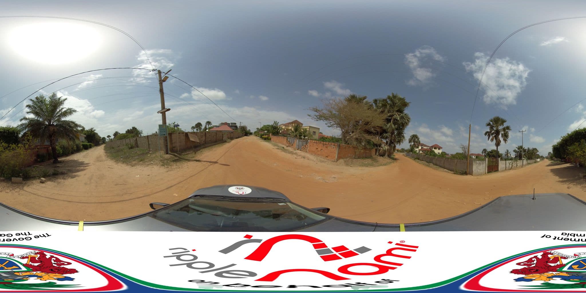 Street view near Leos Hotel, Bijilo — © Africa360view (CC BY-SA · Mapillary)