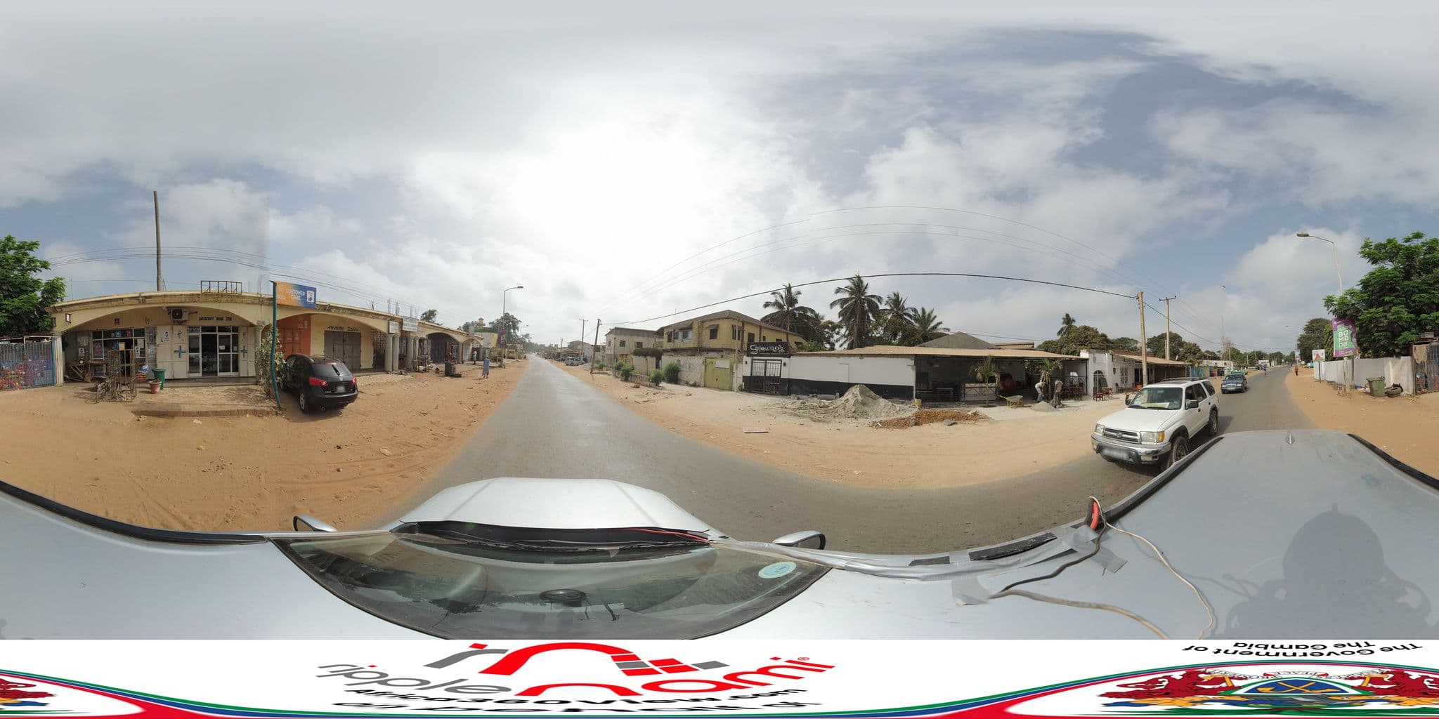 Street view near Romana Hotel, Bakau — © GambiaStreetView (CC BY-SA · Mapillary)