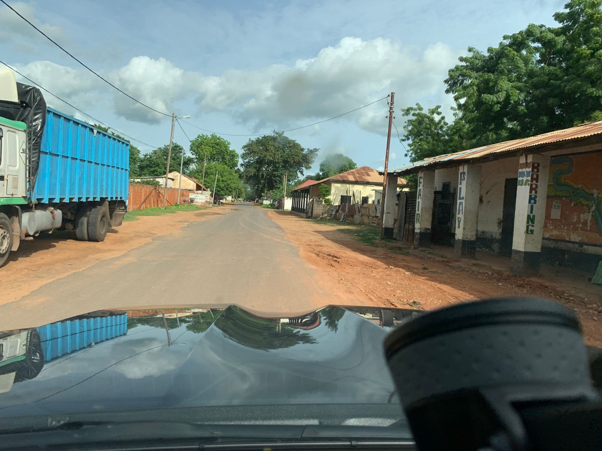 Street view near BaoBoLong Guest House Annex, Janjanbureh — © jamesmonday (CC BY-SA · Mapillary)