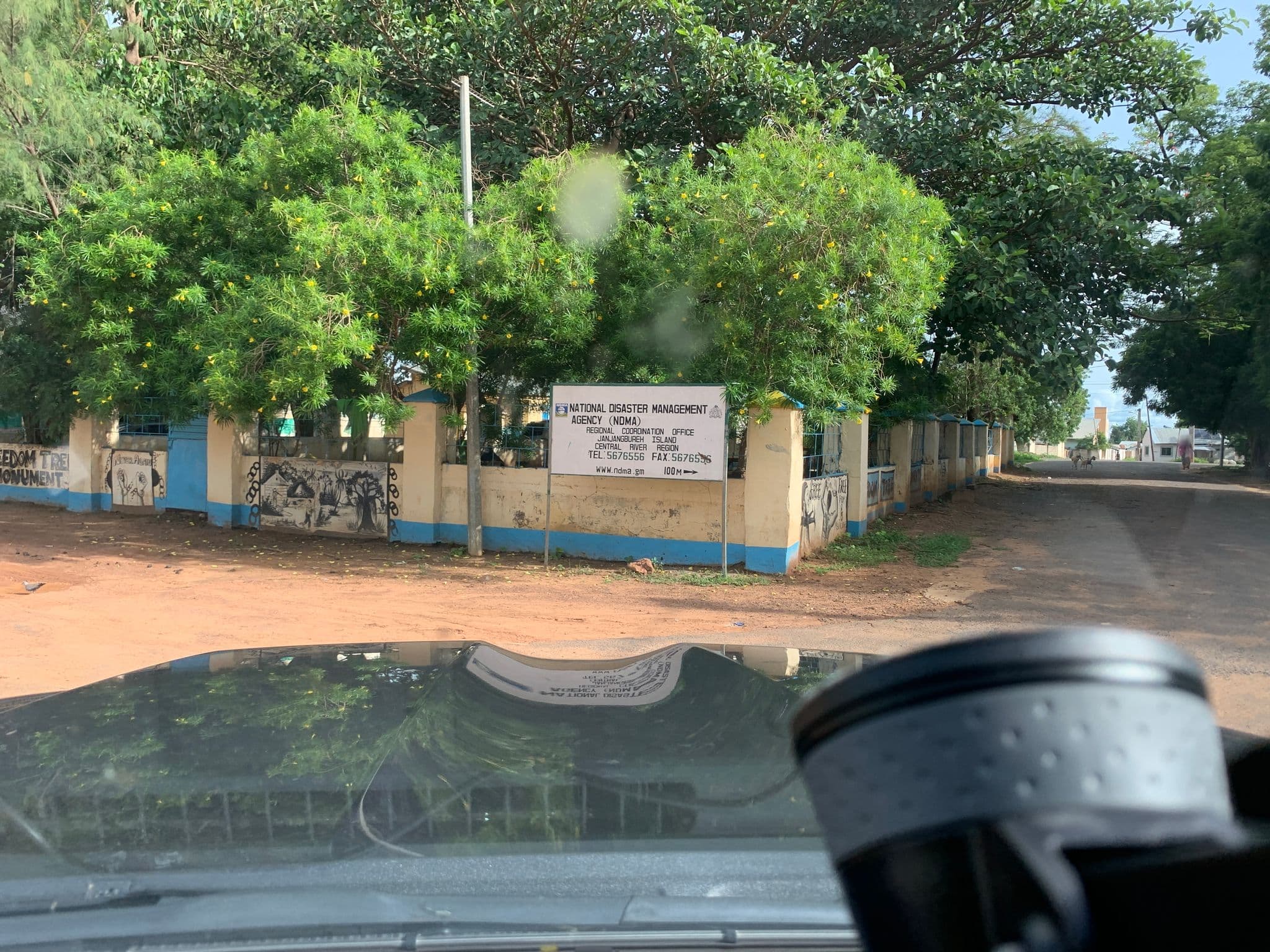 Street view near Social Security and Housing Finance Corporation. Janjanbureh, Janjanbureh — © jamesmonday (CC BY-SA · Mapillary)
