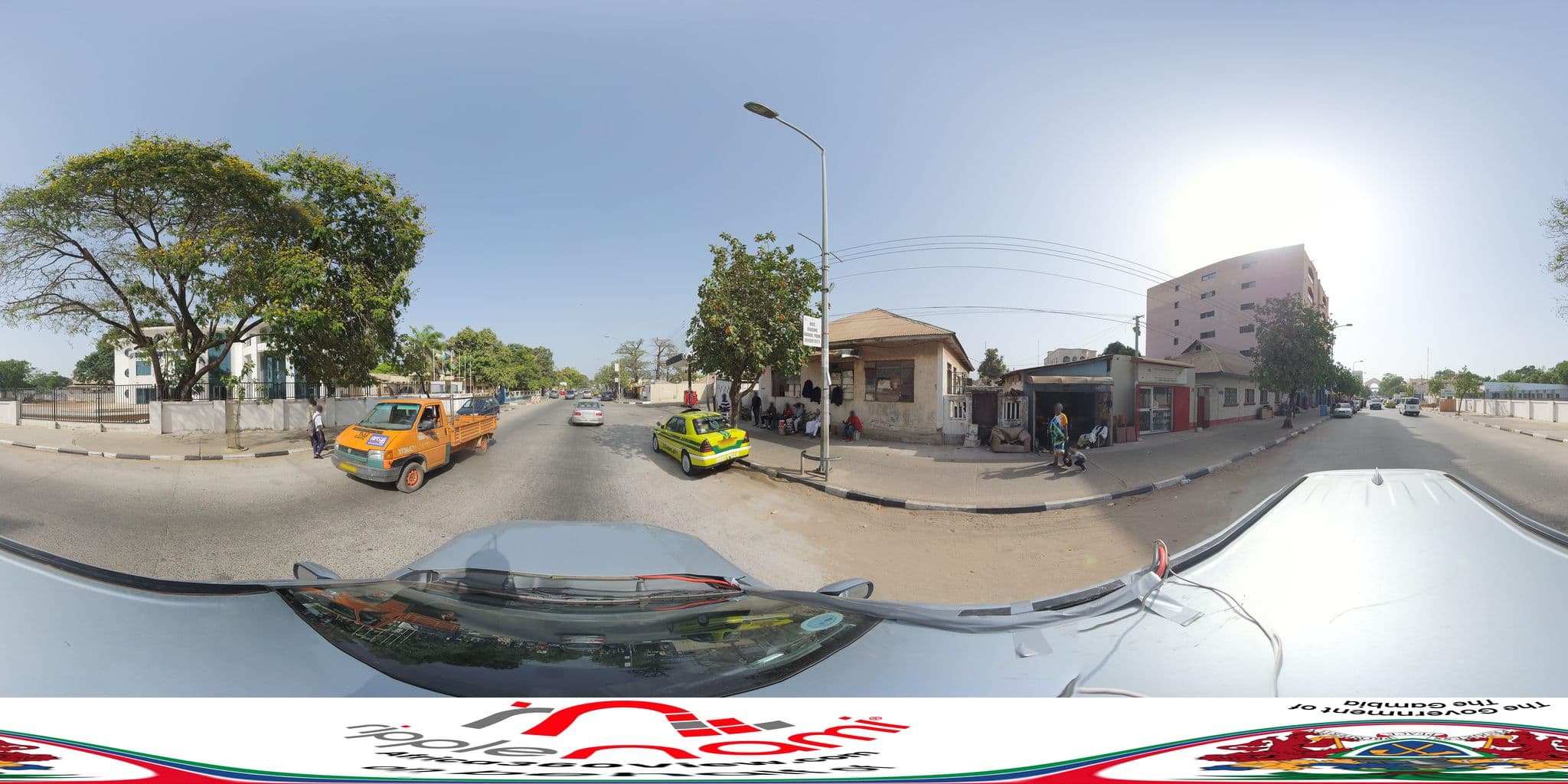 Street view near Carlton (rooms for 400-850 D), Banjul — © GambiaStreetView (CC BY-SA · Mapillary)