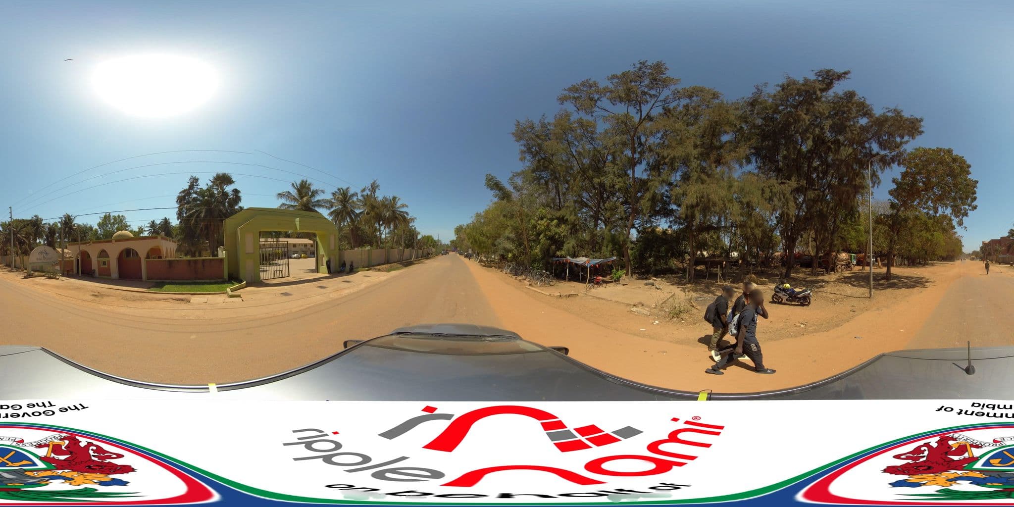 Street view near Badala Park Hotel, Kotu — © Africa360view (CC BY-SA · Mapillary)