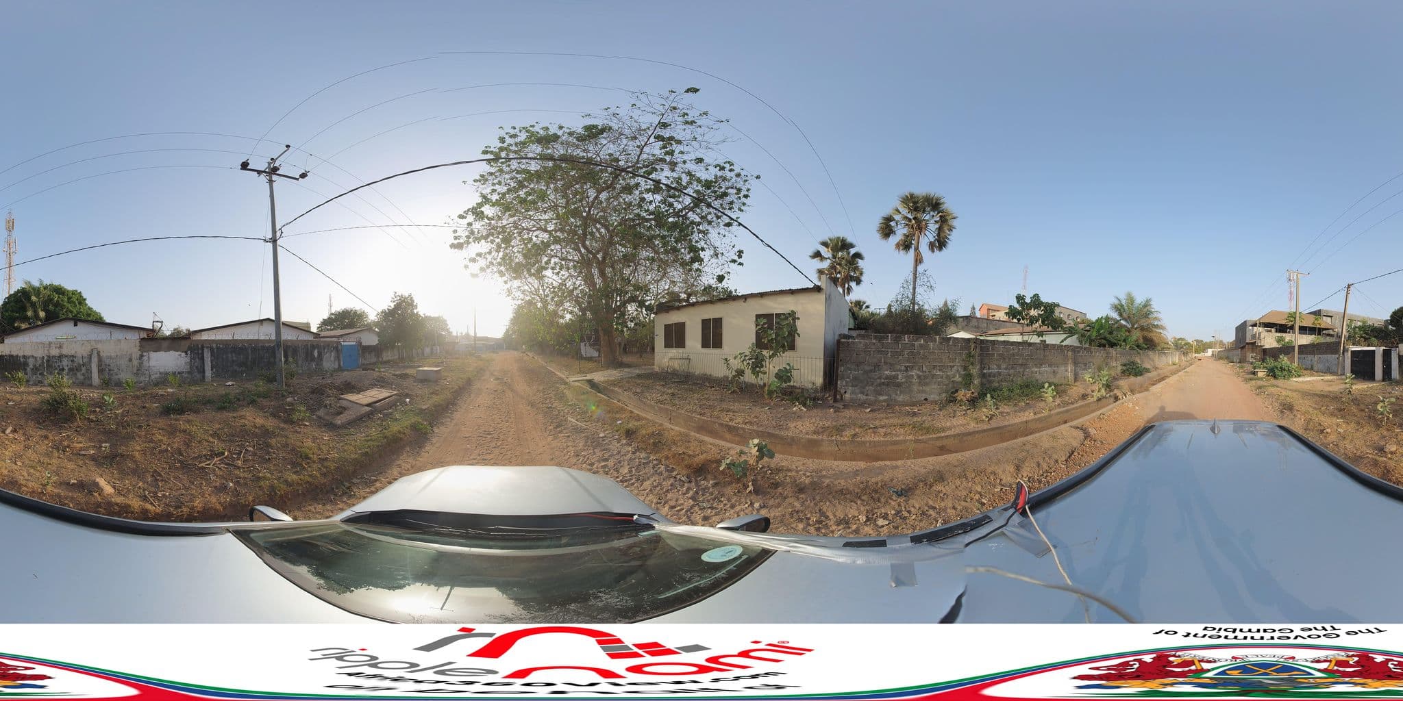 Street view near Oasis Apartament Complex, Kololi — © GambiaStreetView (CC BY-SA · Mapillary)