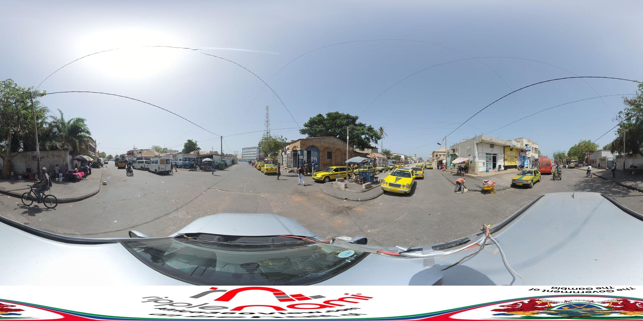 Street view near Abbey's Guest House, Banjul — © GambiaStreetView (CC BY-SA · Mapillary)