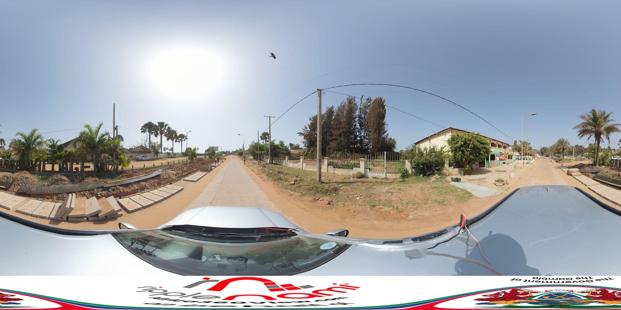 Street view near Bamboo Village Resort, Kololi — © GambiaStreetView (CC BY-SA · Mapillary)