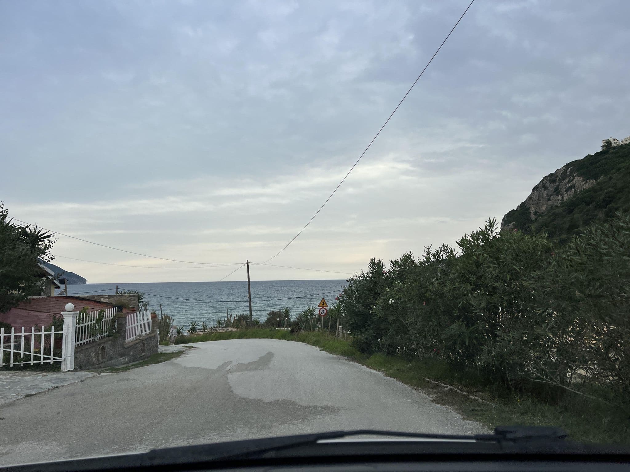 Street view near Anastasia, Agios Georgis