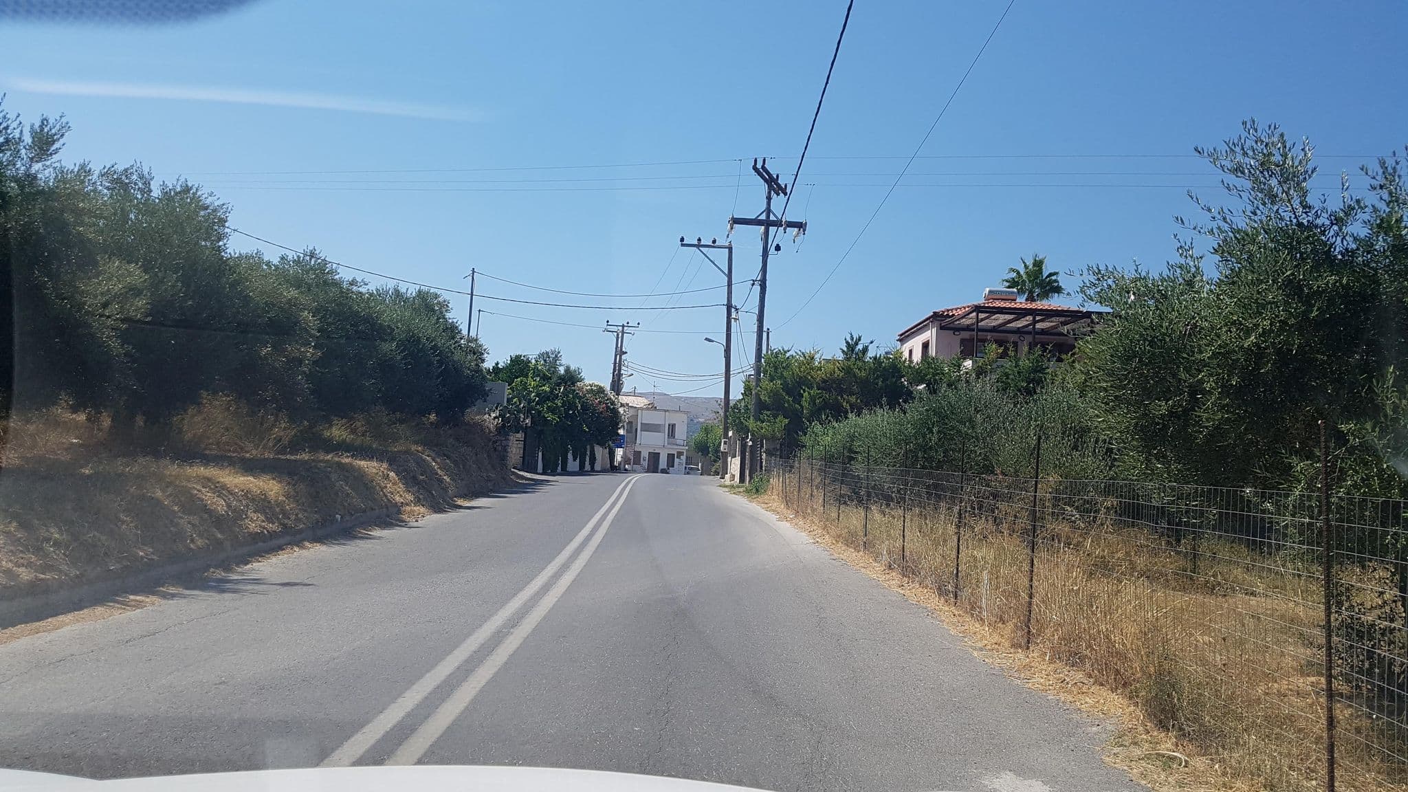 Street view near Amazing Villas, Rethymno