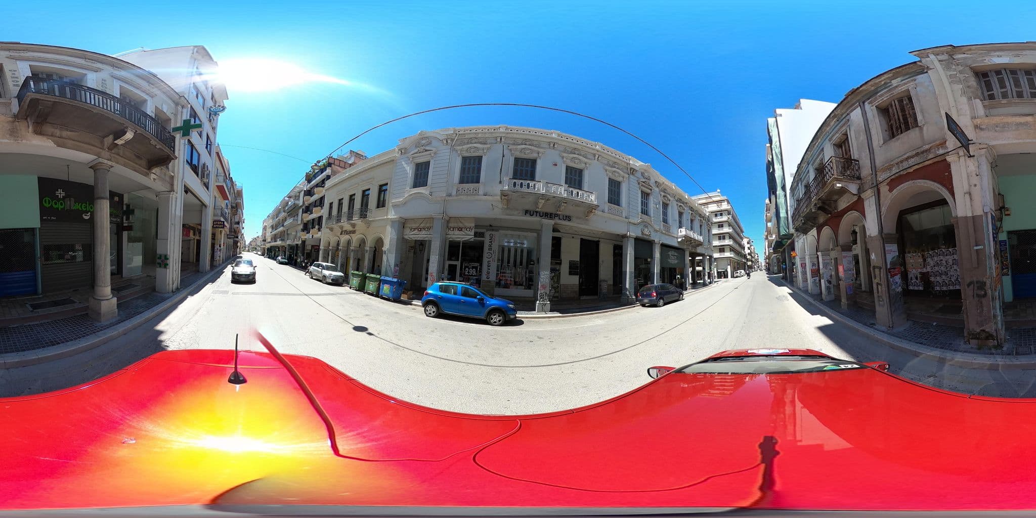 Street view near Olympic, Pátra — © nglf (CC BY-SA · Mapillary)