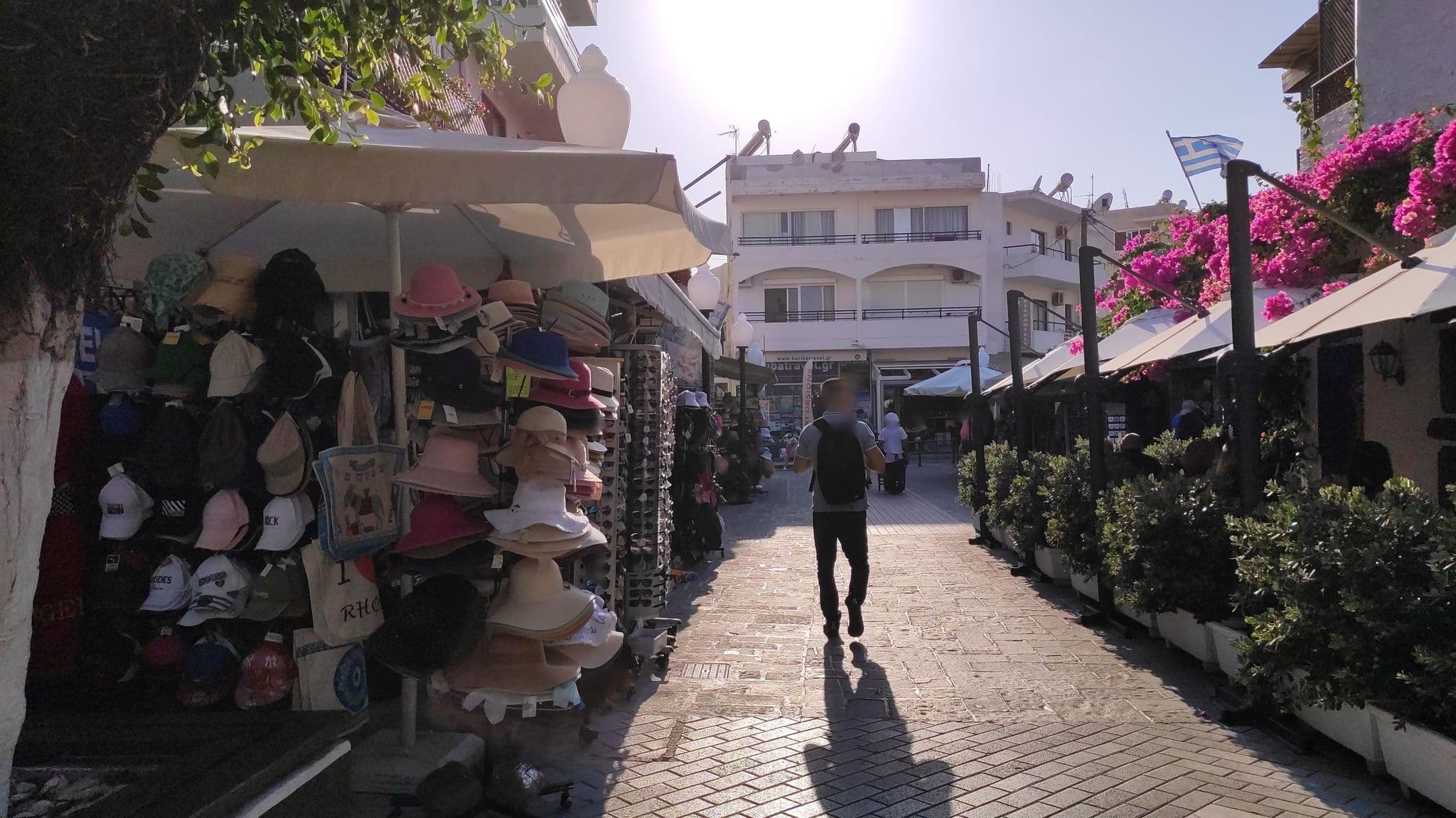 Street view near Koukos, Ródos