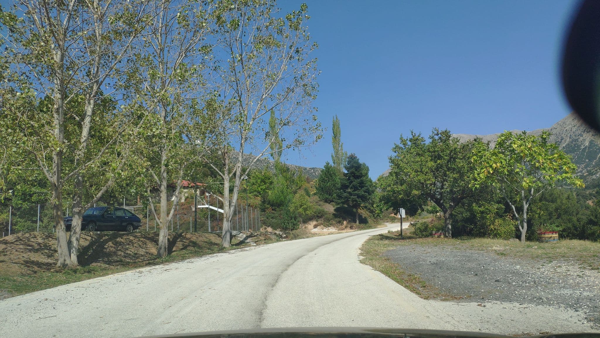 Street view near Guesthouse Kastania, Stymfalía — © pppetros (CC BY-SA · Mapillary)